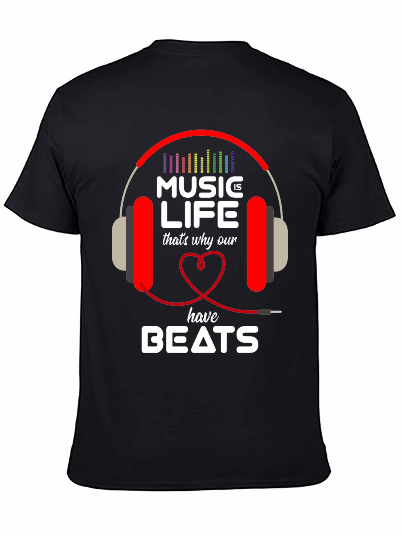 Music is Life T-Shirt - Cool Graphic Tee