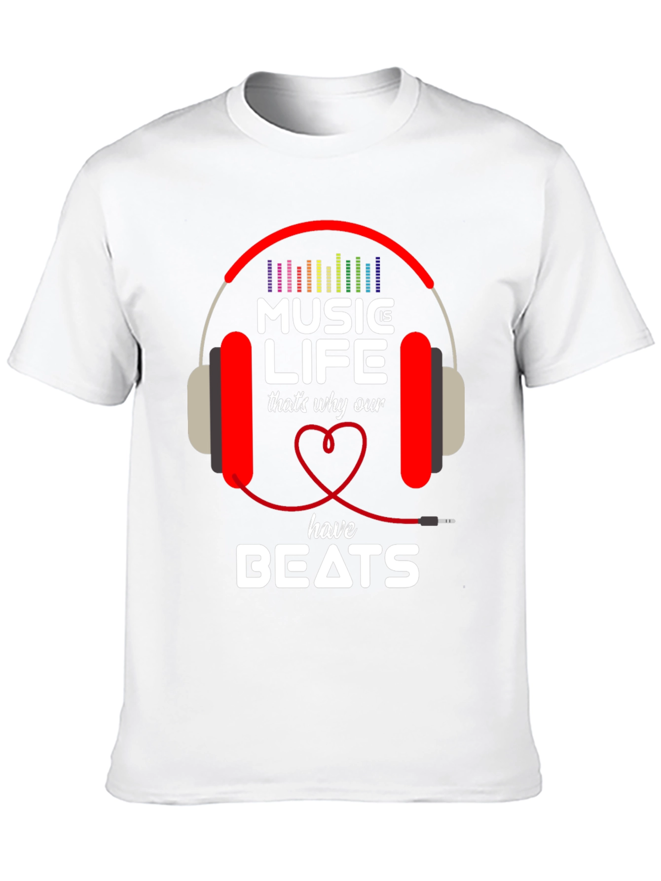 Music is Life T-Shirt - Cool Graphic Tee