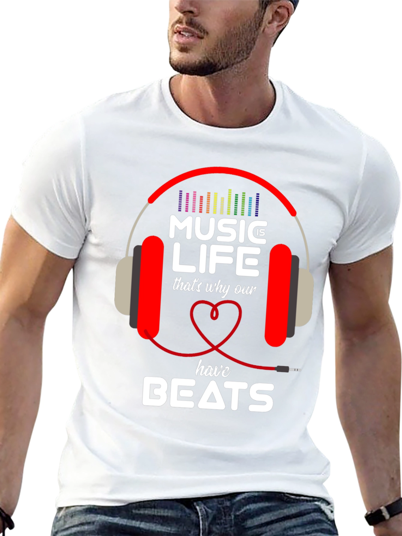 Music is Life T-Shirt - Cool Graphic Tee