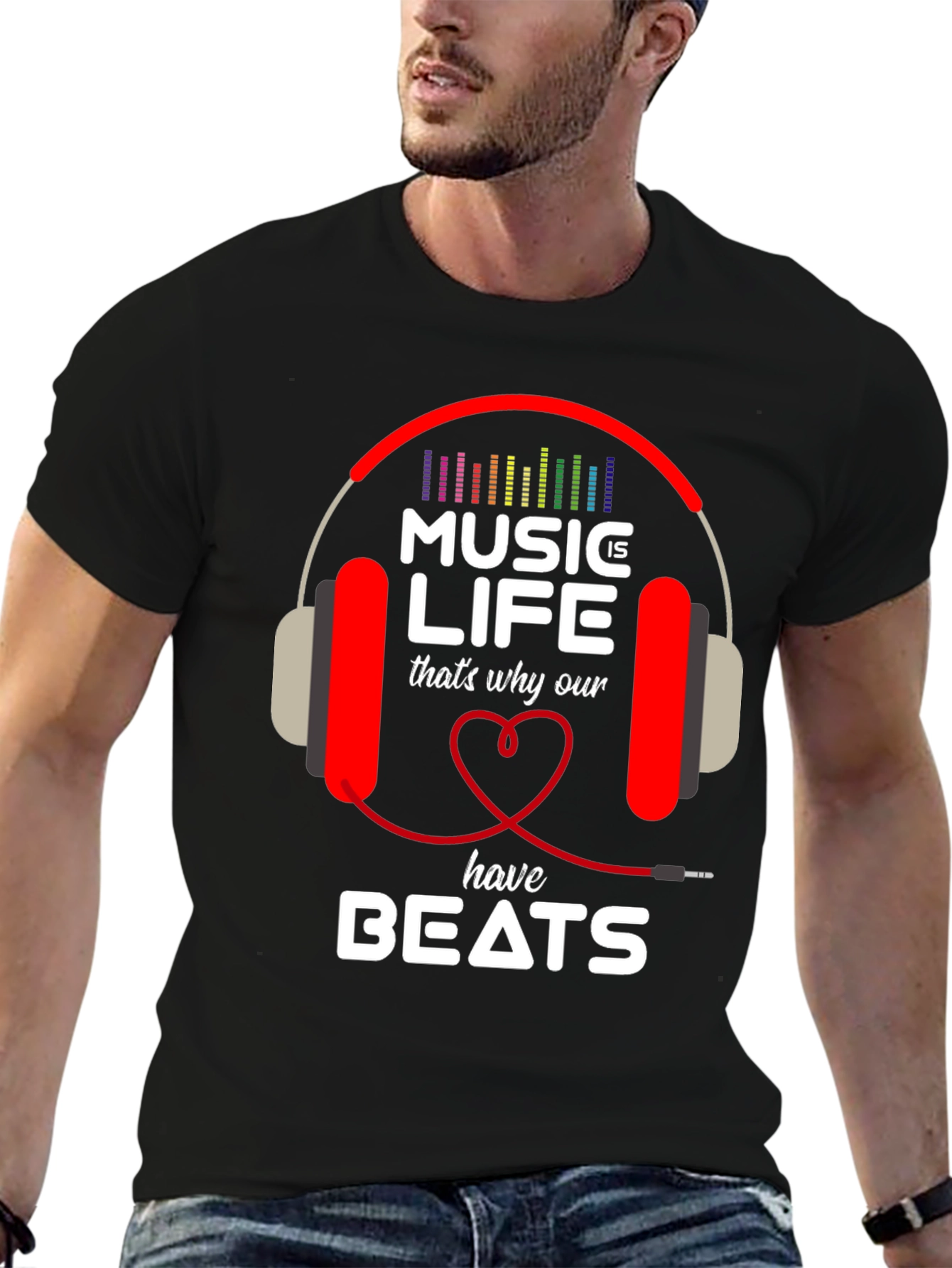Music is Life T-Shirt - Cool Graphic Tee