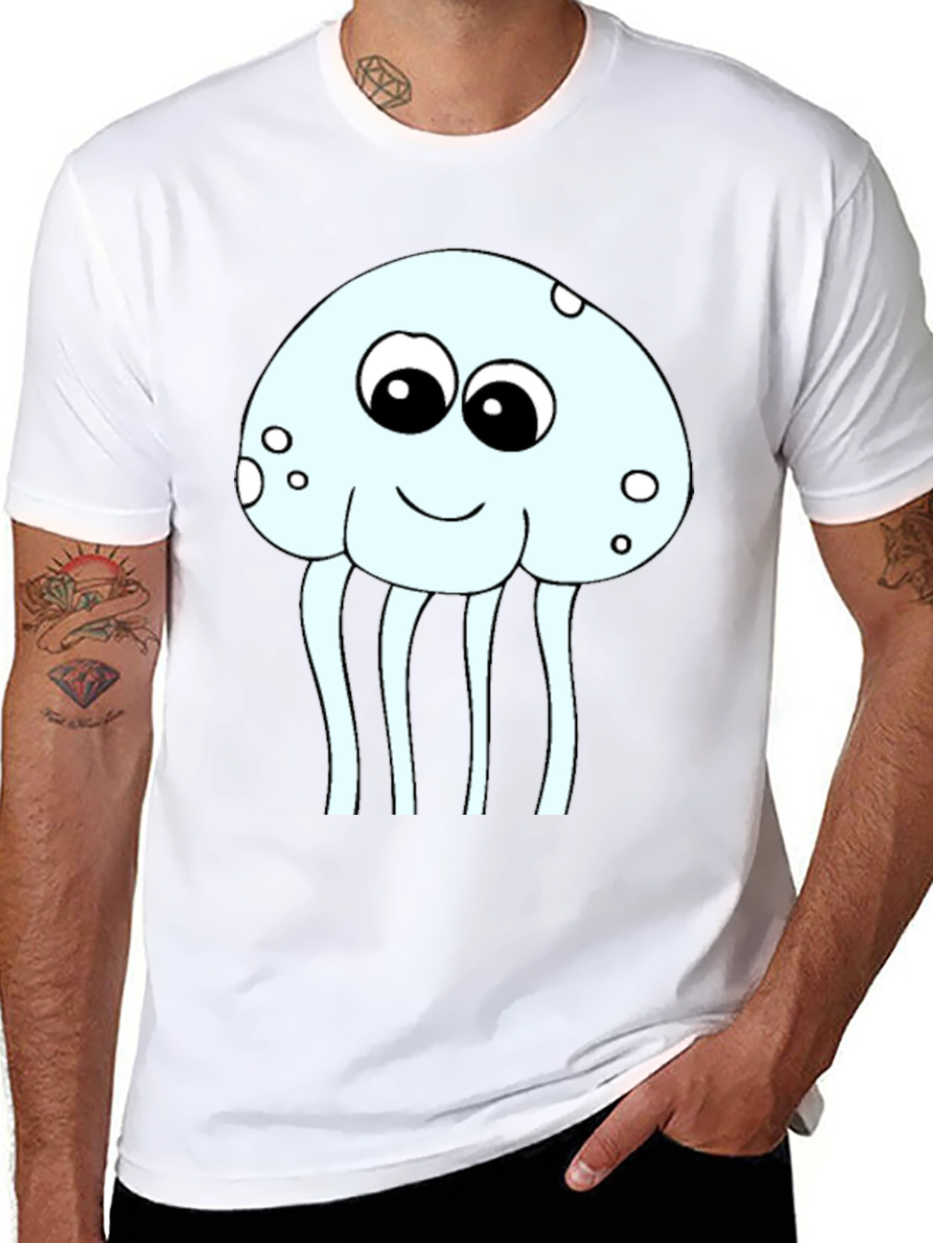 Jellyfish Graphic Tee - Fun & Comfortable