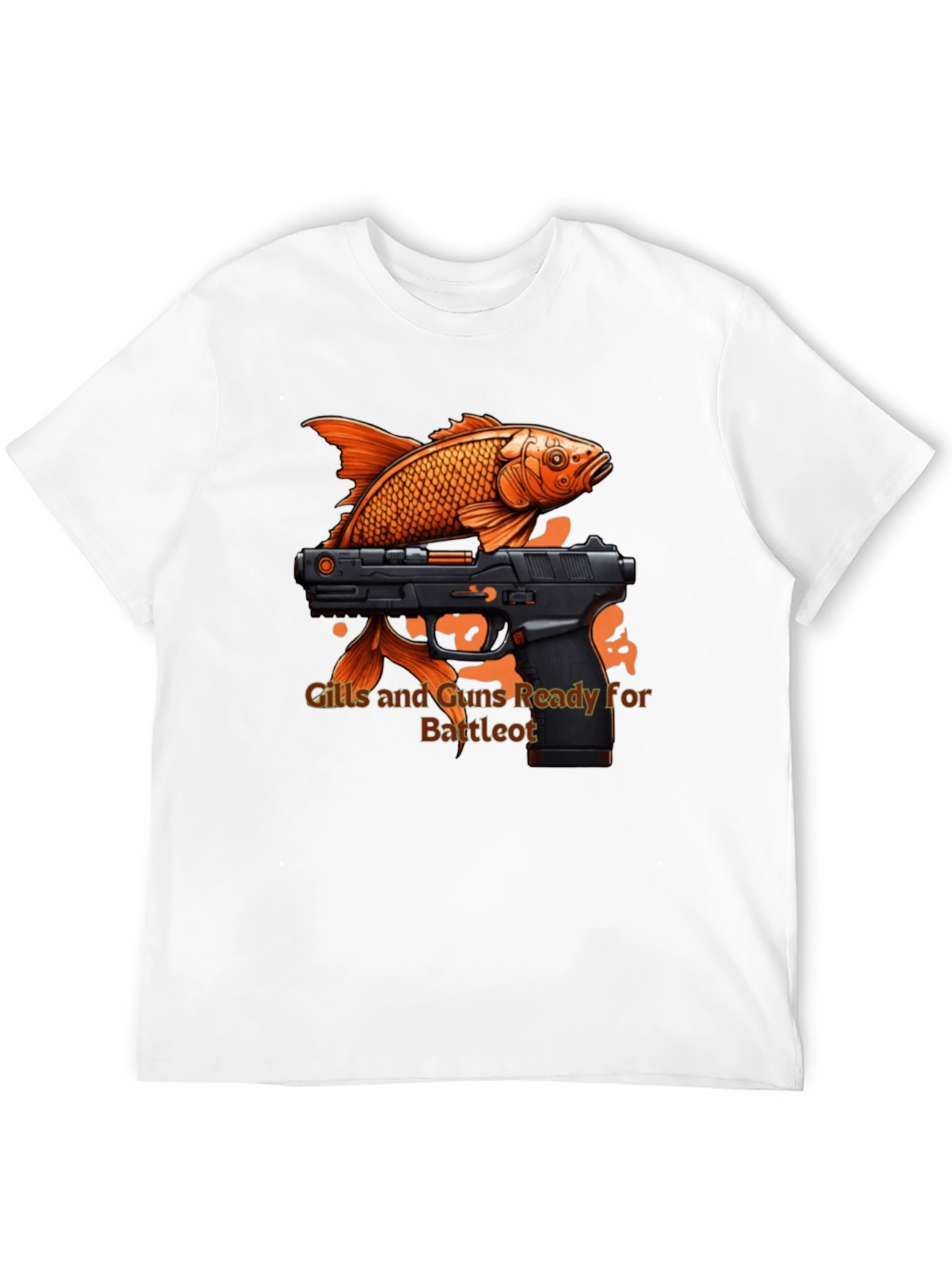 Gills and Guns Ready for Battle T-Shirt