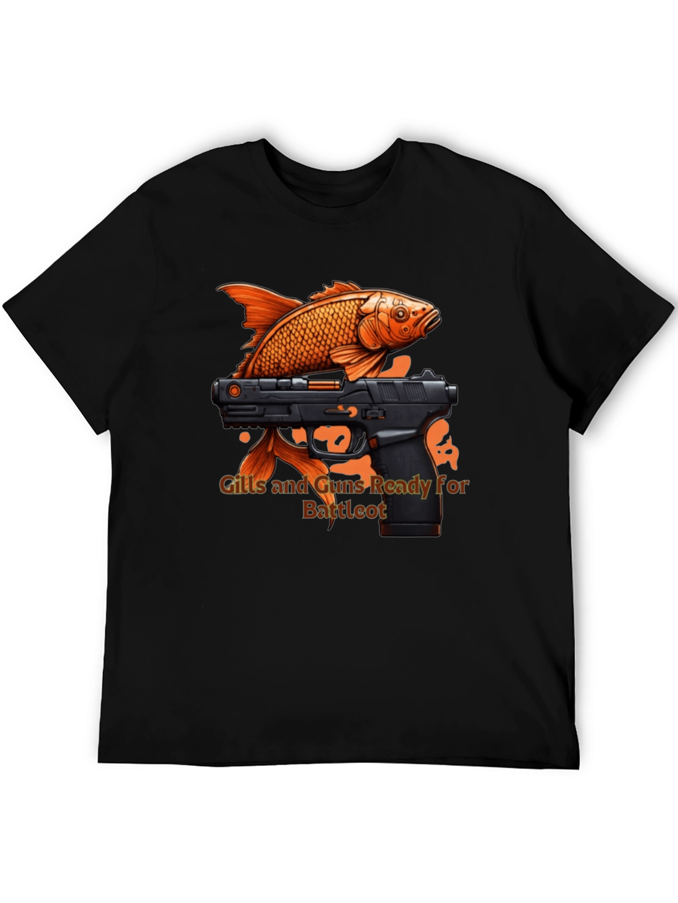 Gills and Guns Ready for Battle T-Shirt