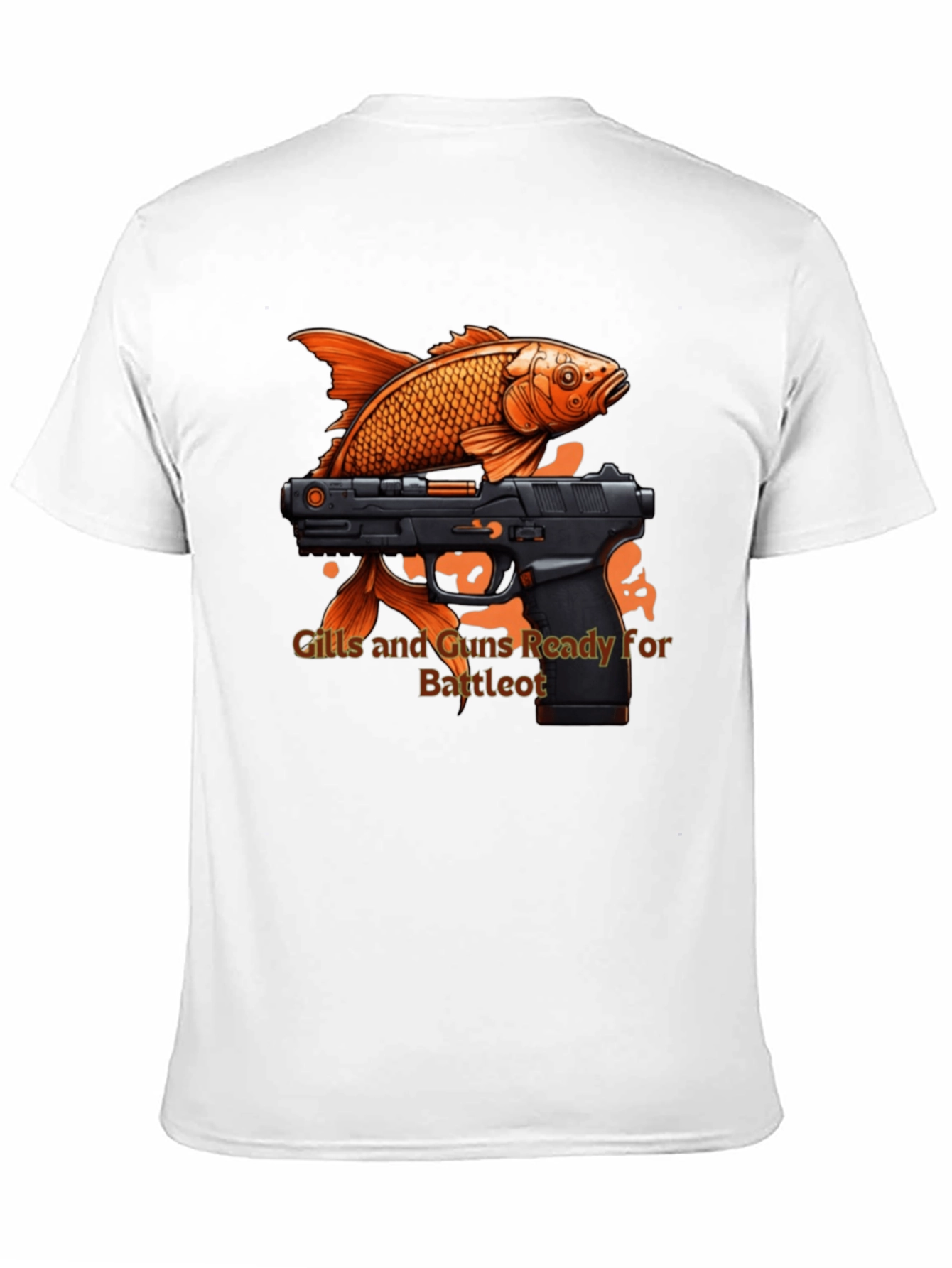 Gills and Guns Ready for Battle T-Shirt
