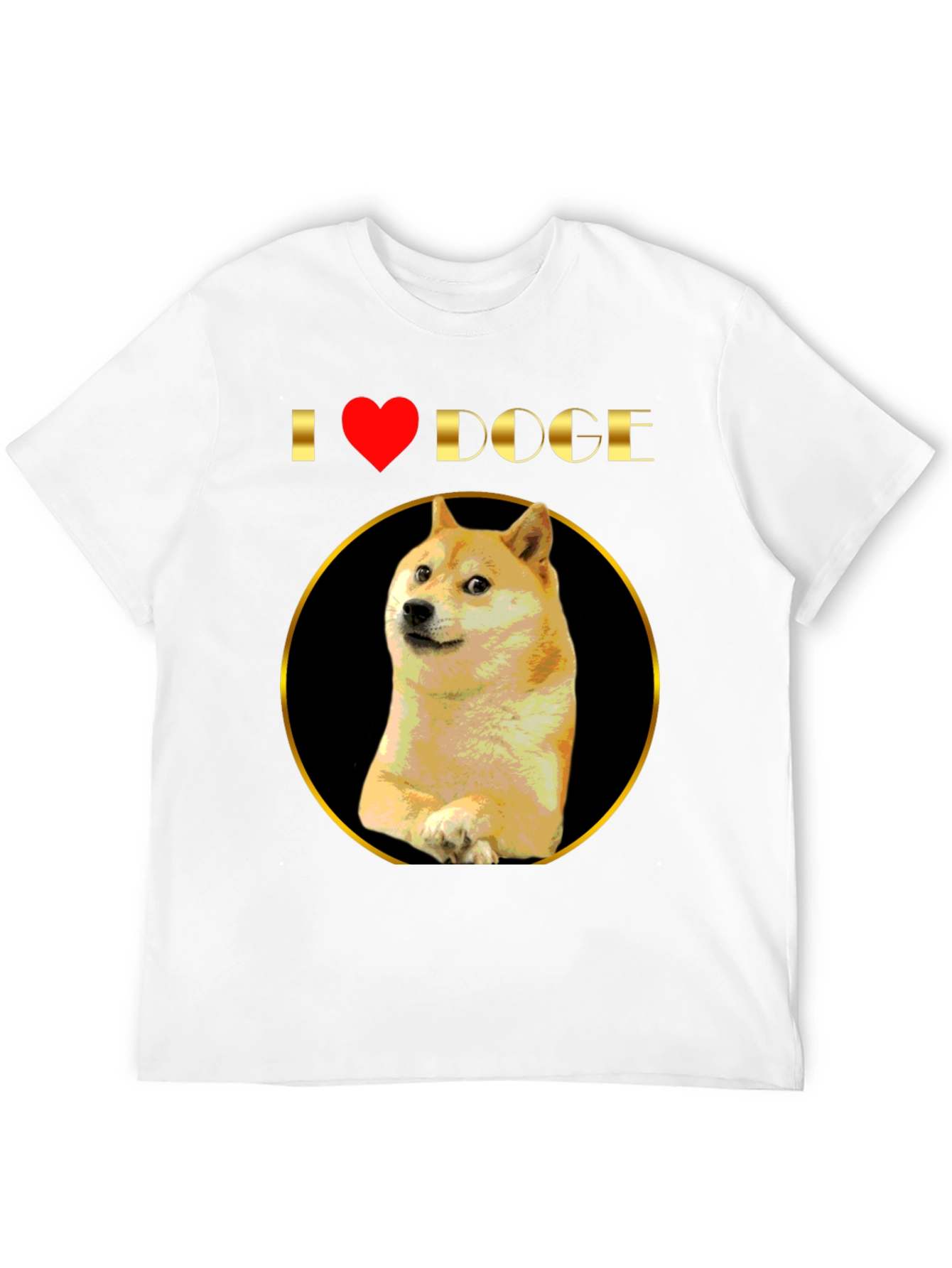 I Heart Doge T-Shirt - Shiba Inu Meme Tee