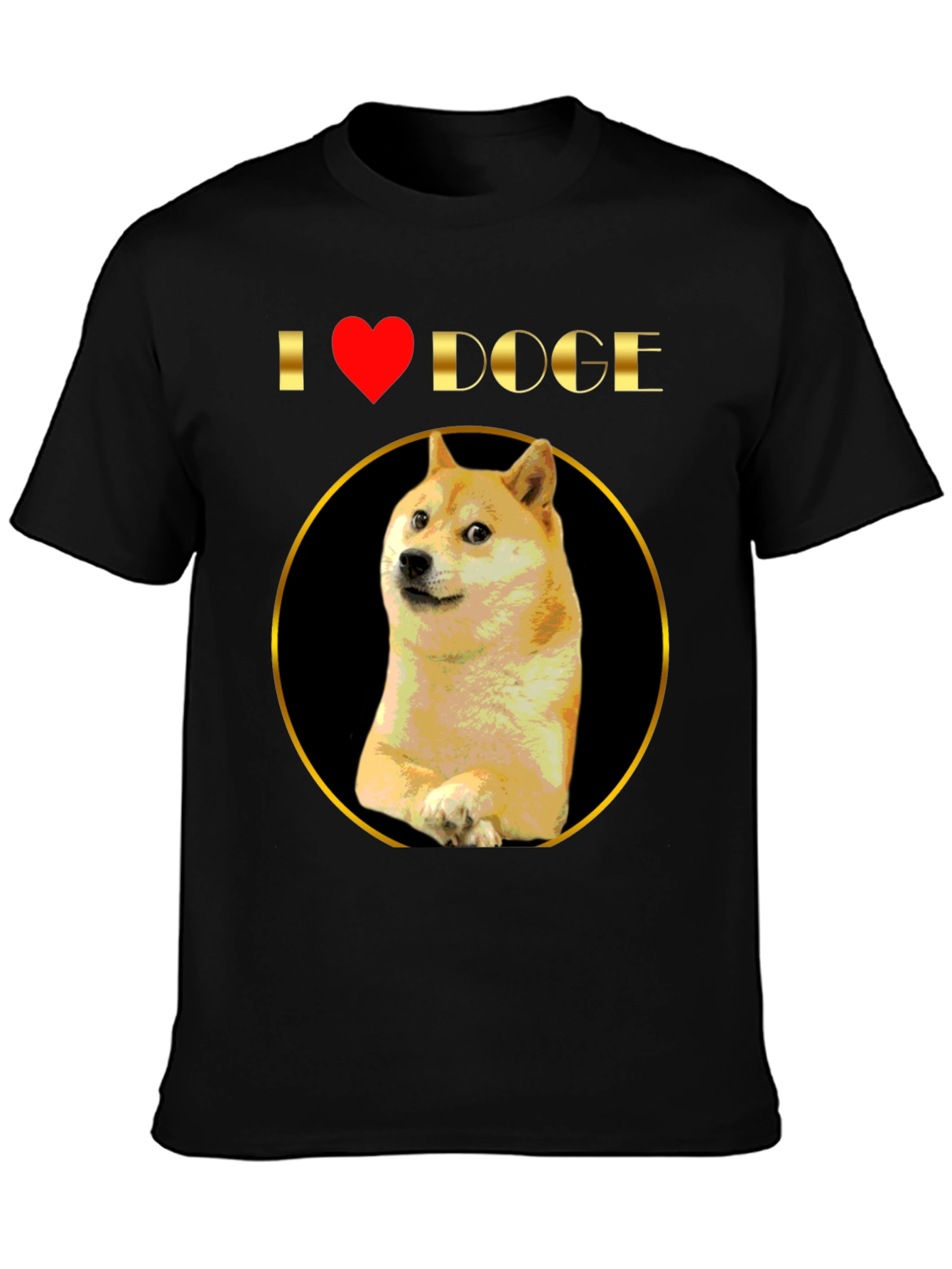 I Heart Doge T-Shirt - Shiba Inu Meme Tee