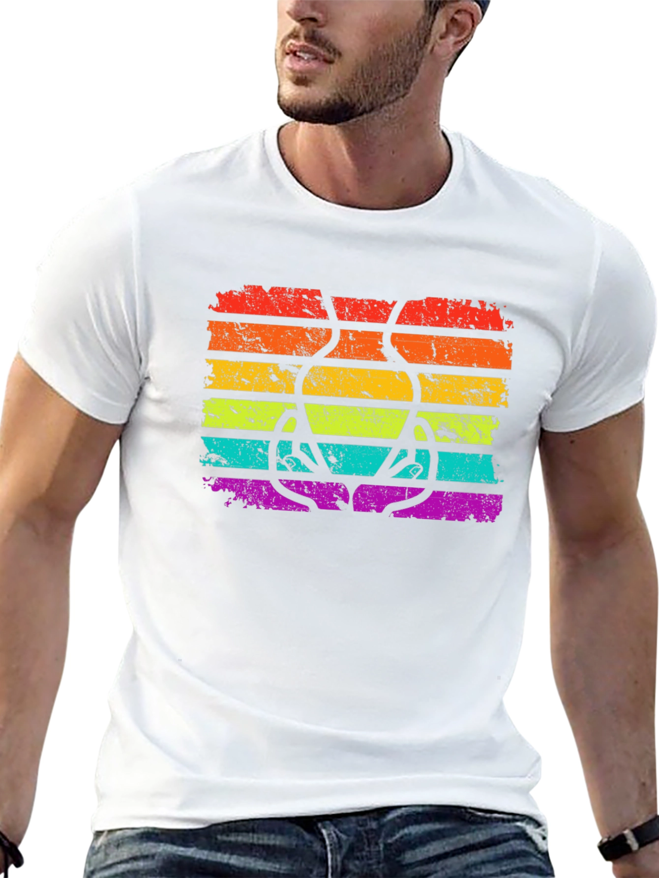 Rainbow Climbing Hold T-Shirt