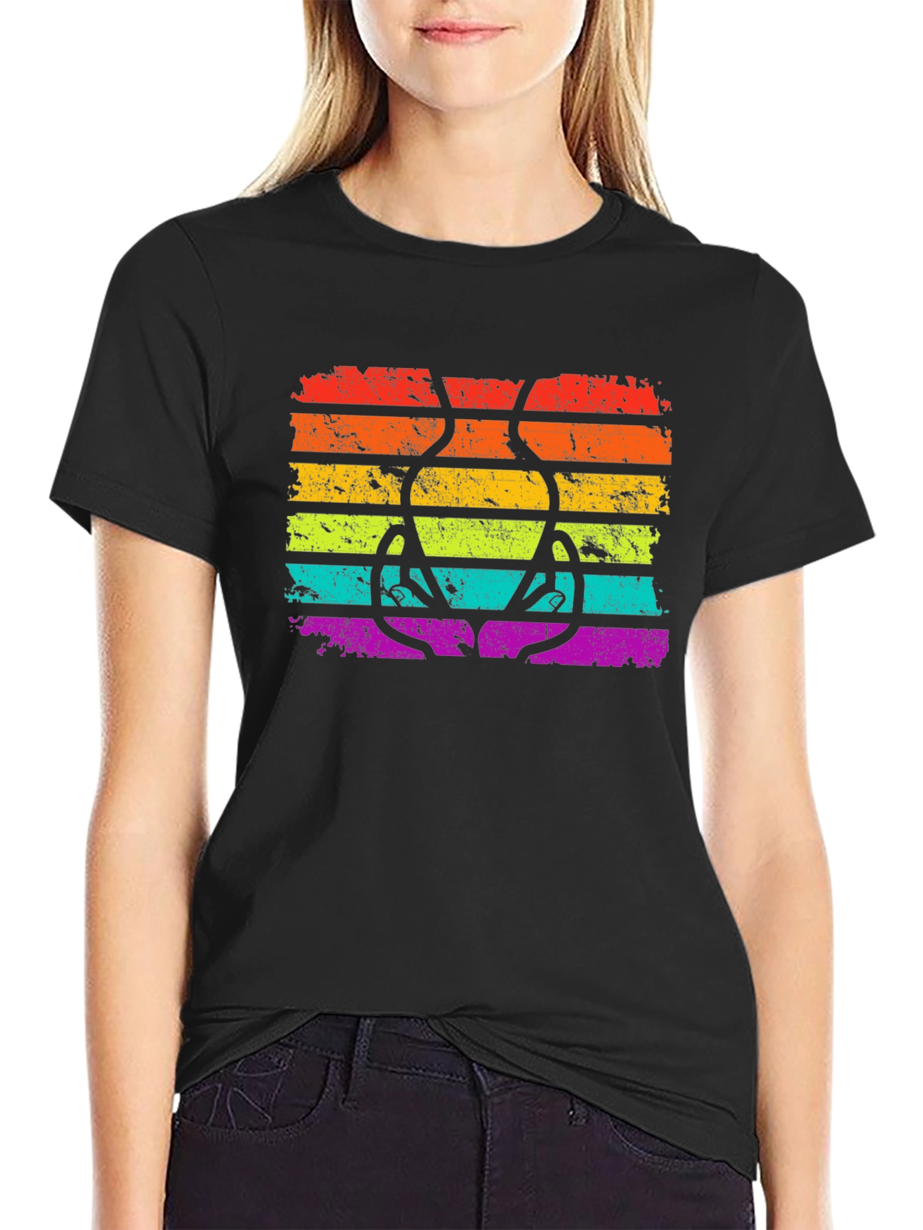 Rainbow Climbing Hold T-Shirt