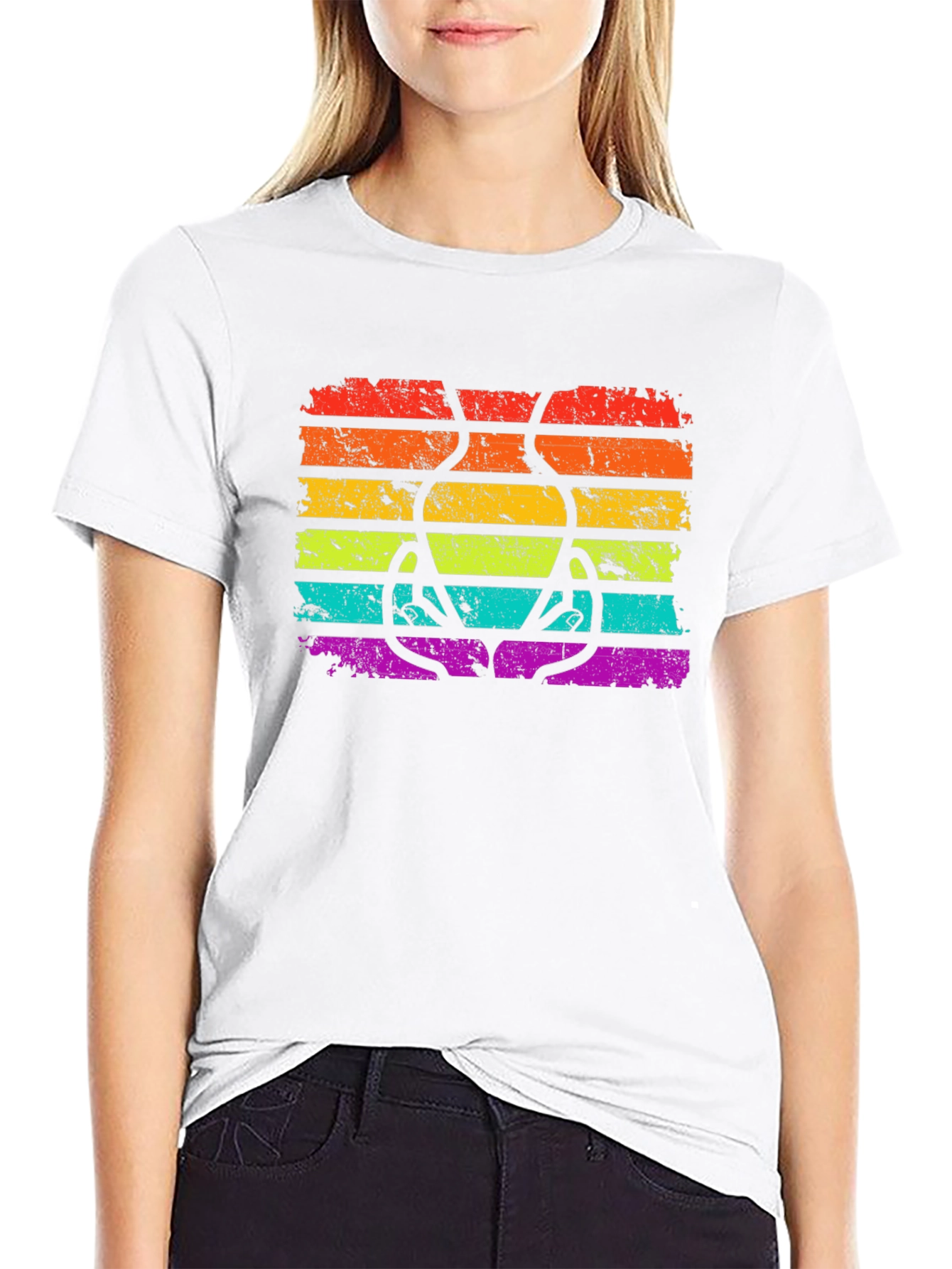 Rainbow Climbing Hold T-Shirt