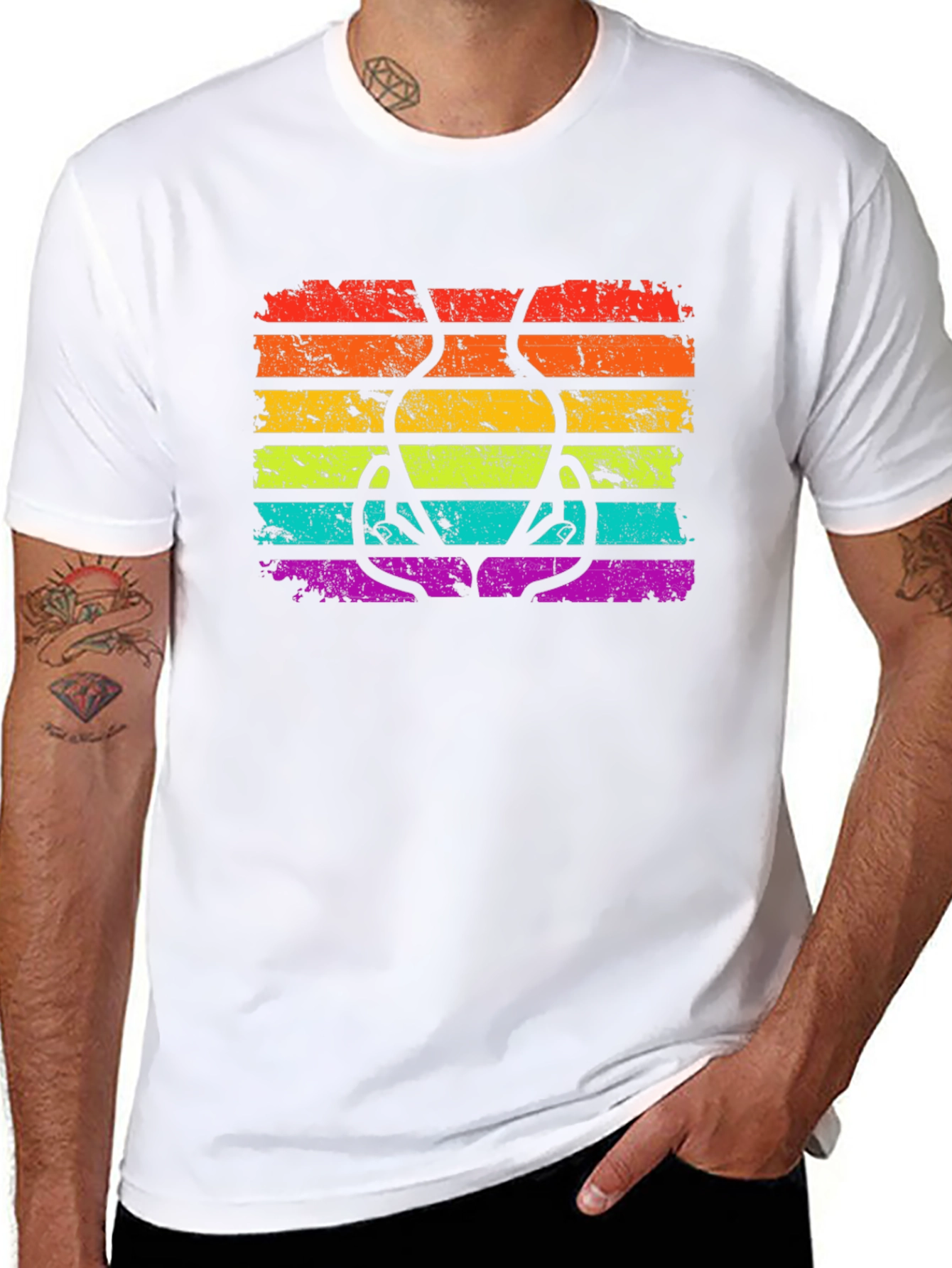 Rainbow Climbing Hold T-Shirt