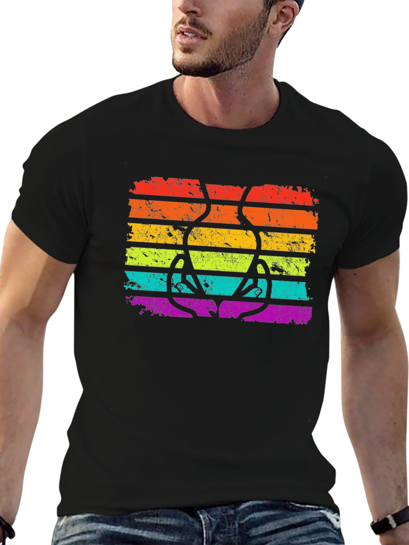 Rainbow Climbing Hold T-Shirt