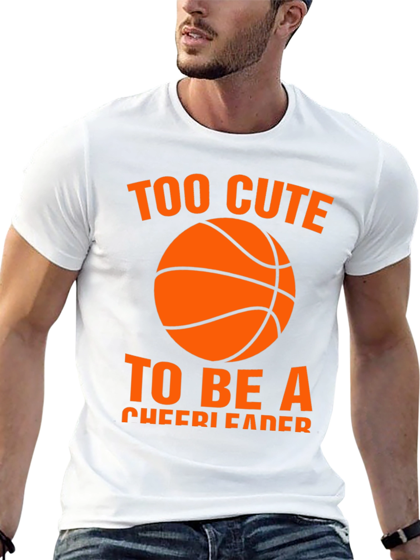 Too Cute to be a Cheerleader T-Shirt