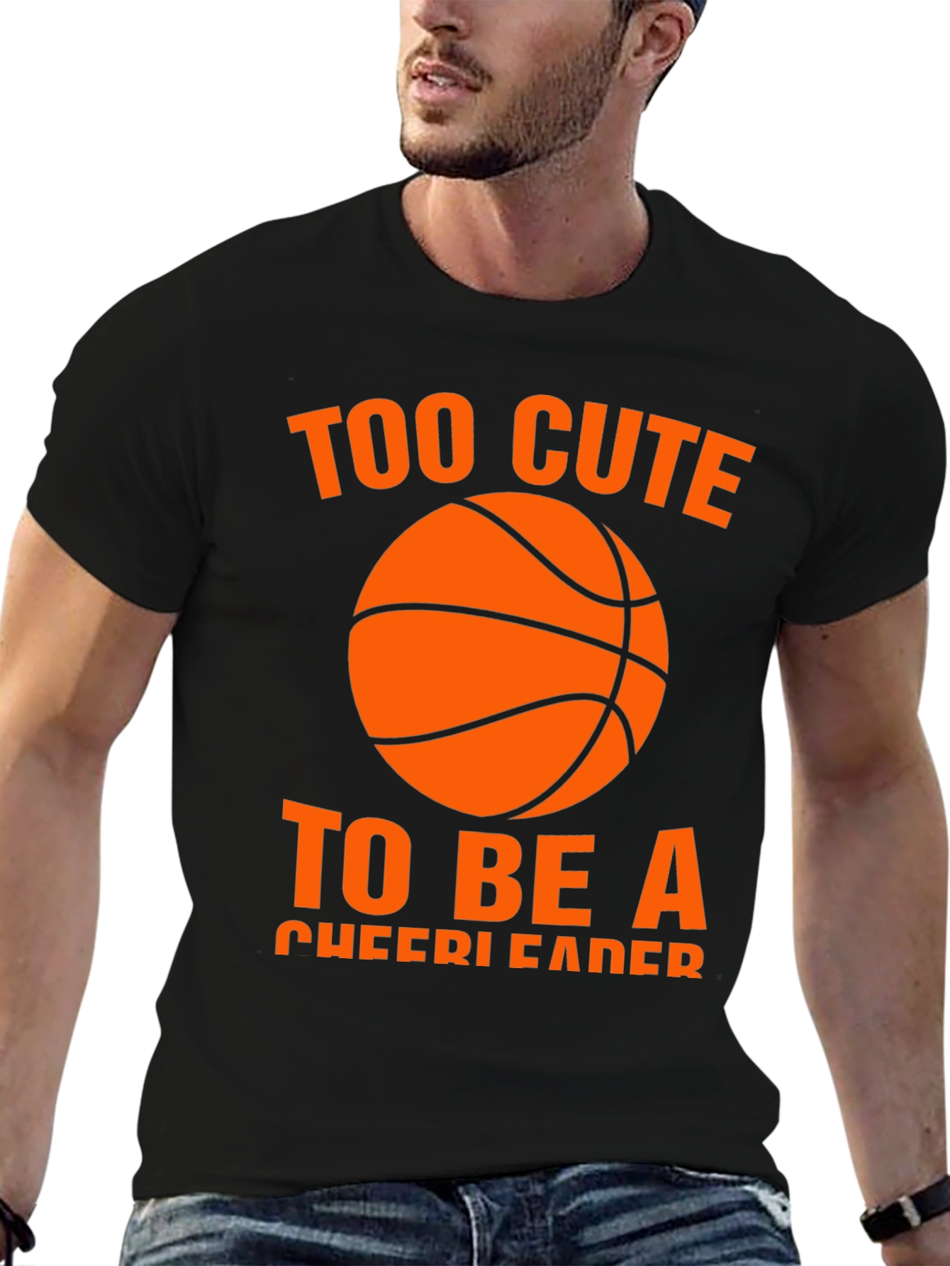 Too Cute to be a Cheerleader T-Shirt