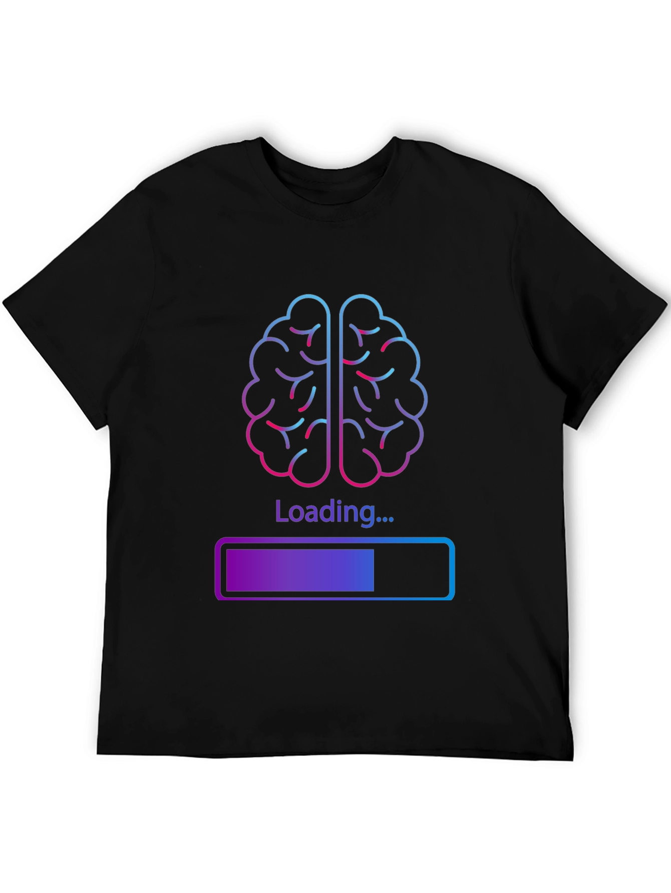 Brain Loading T-Shirt - Funny & Stylish Tee