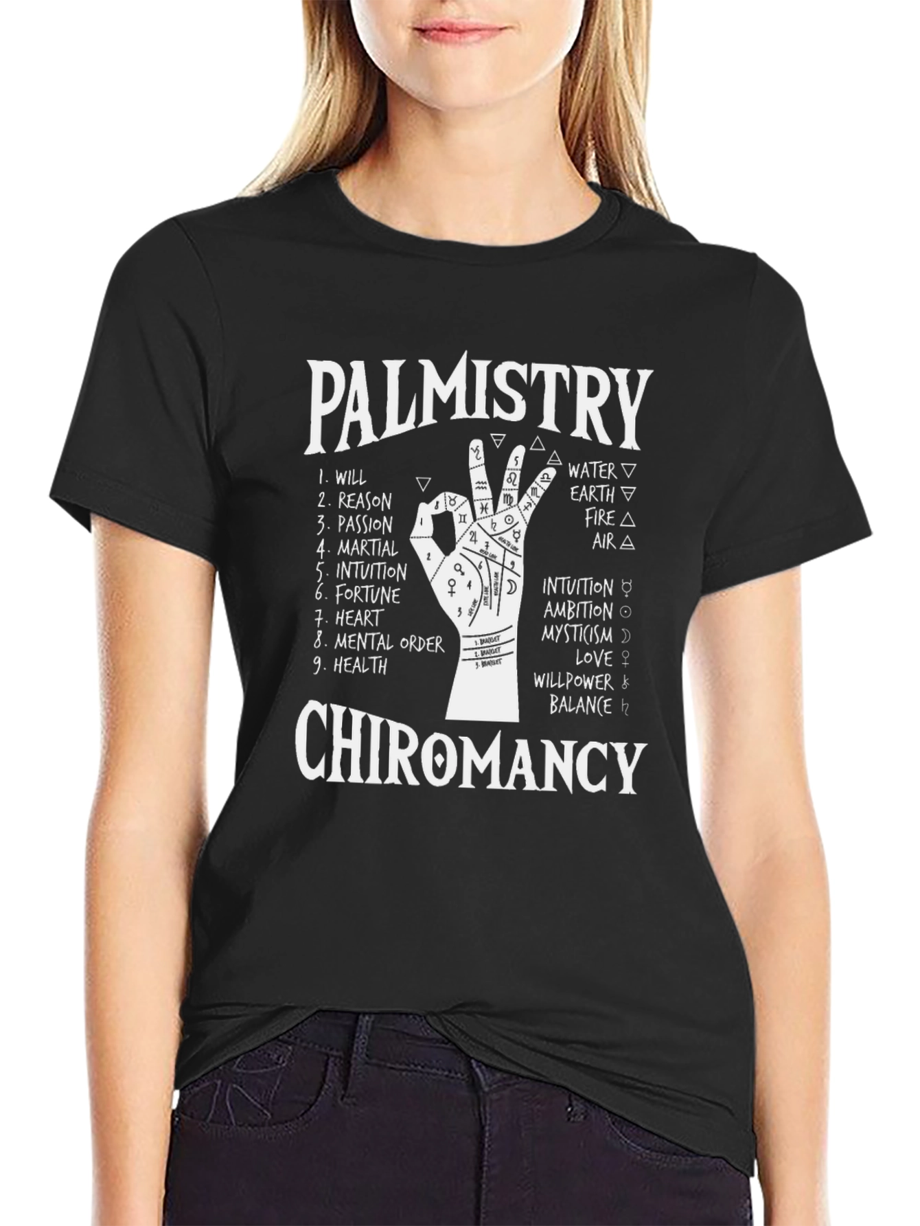 Palmistry Chiromancy T-Shirt