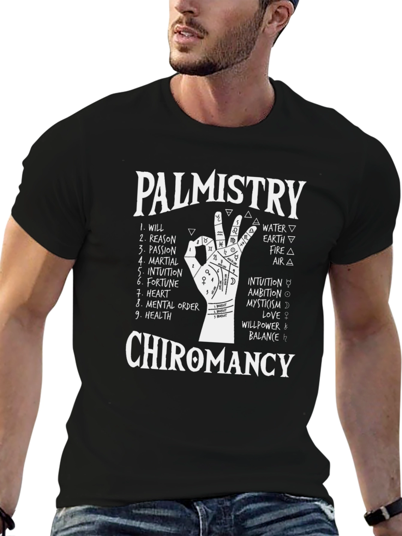 Palmistry Chiromancy T-Shirt