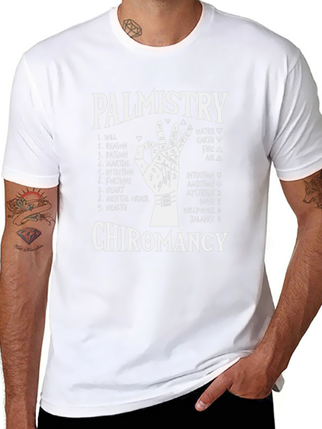 Palmistry Chiromancy T-Shirt