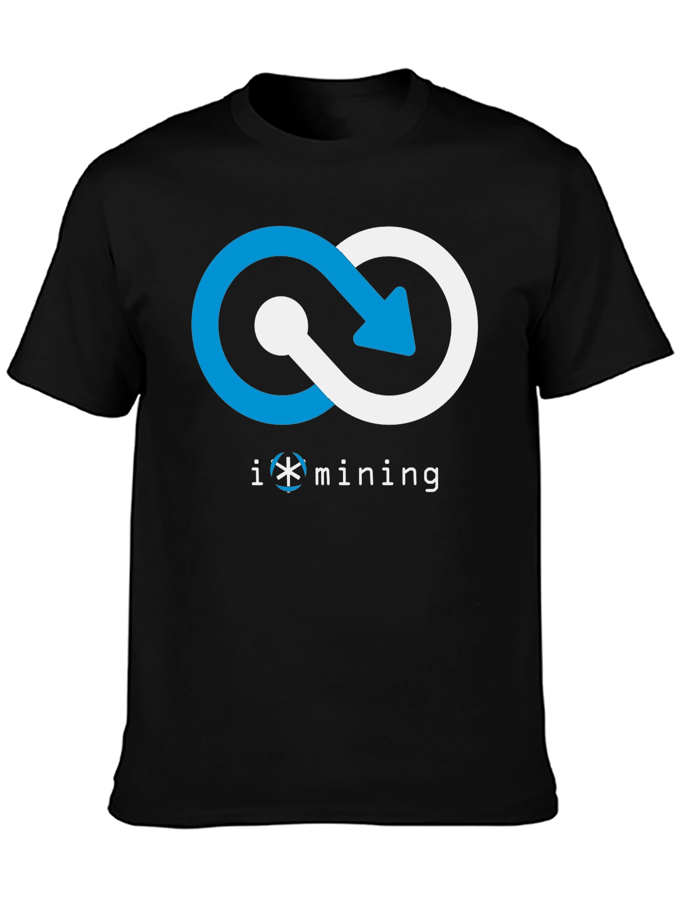 Infinity Mining Black T-Shirt