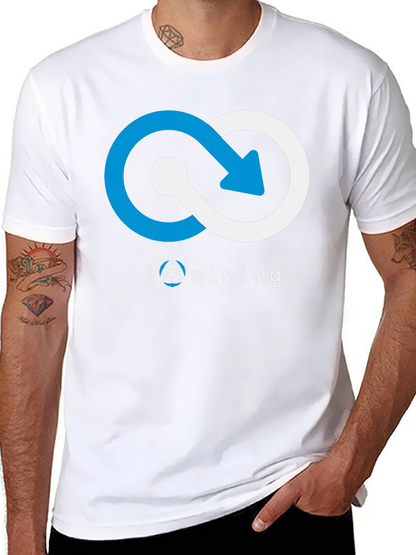 Infinity Mining Black T-Shirt