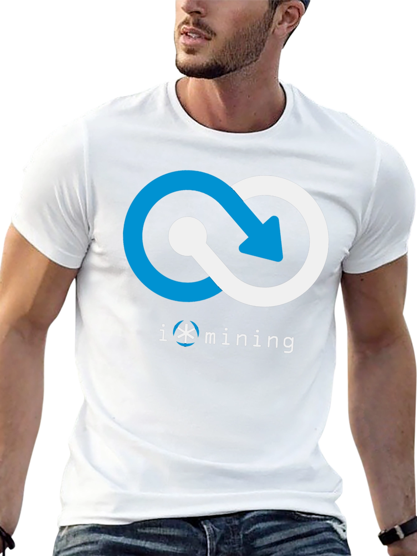 Infinity Mining Black T-Shirt