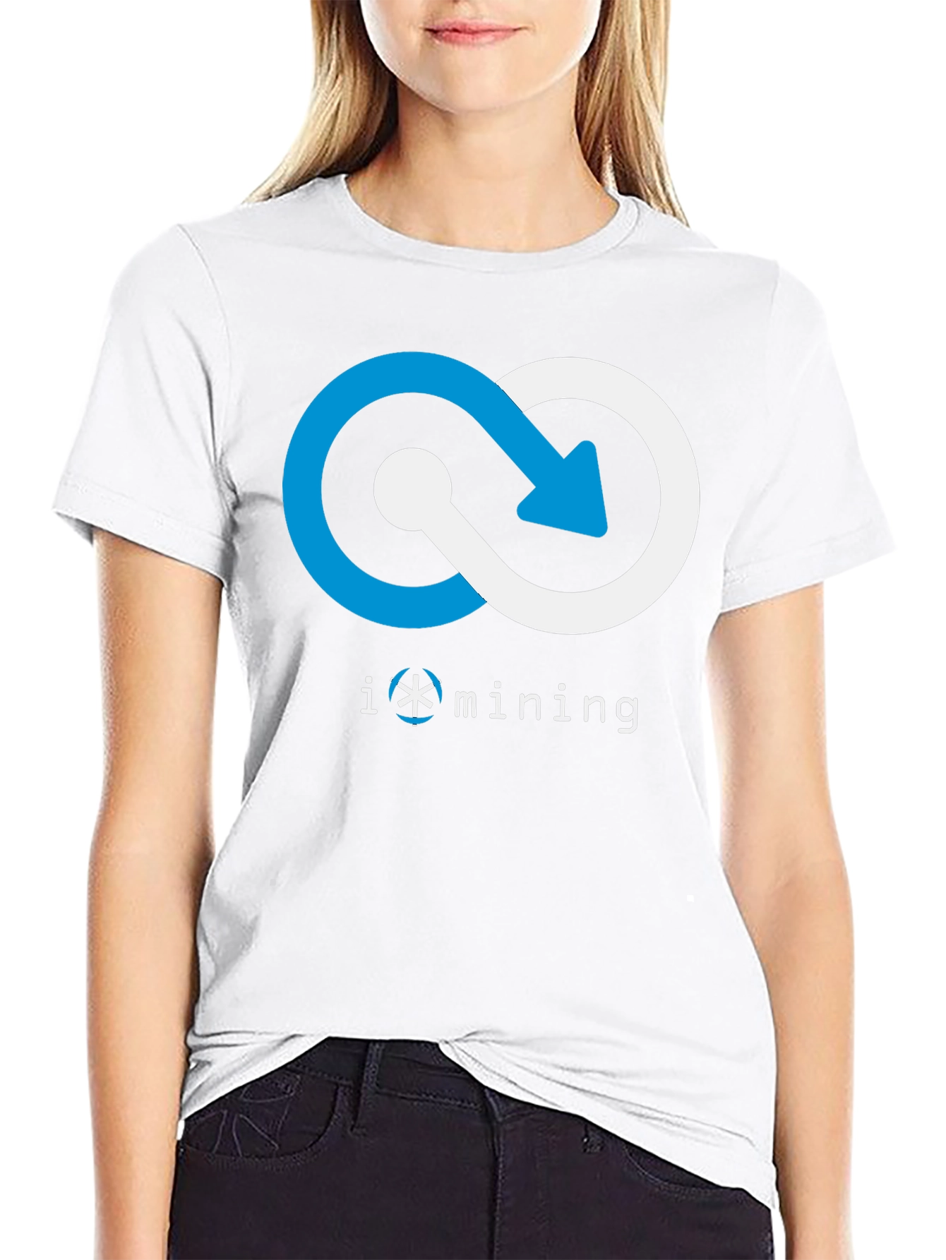 Infinity Mining Black T-Shirt