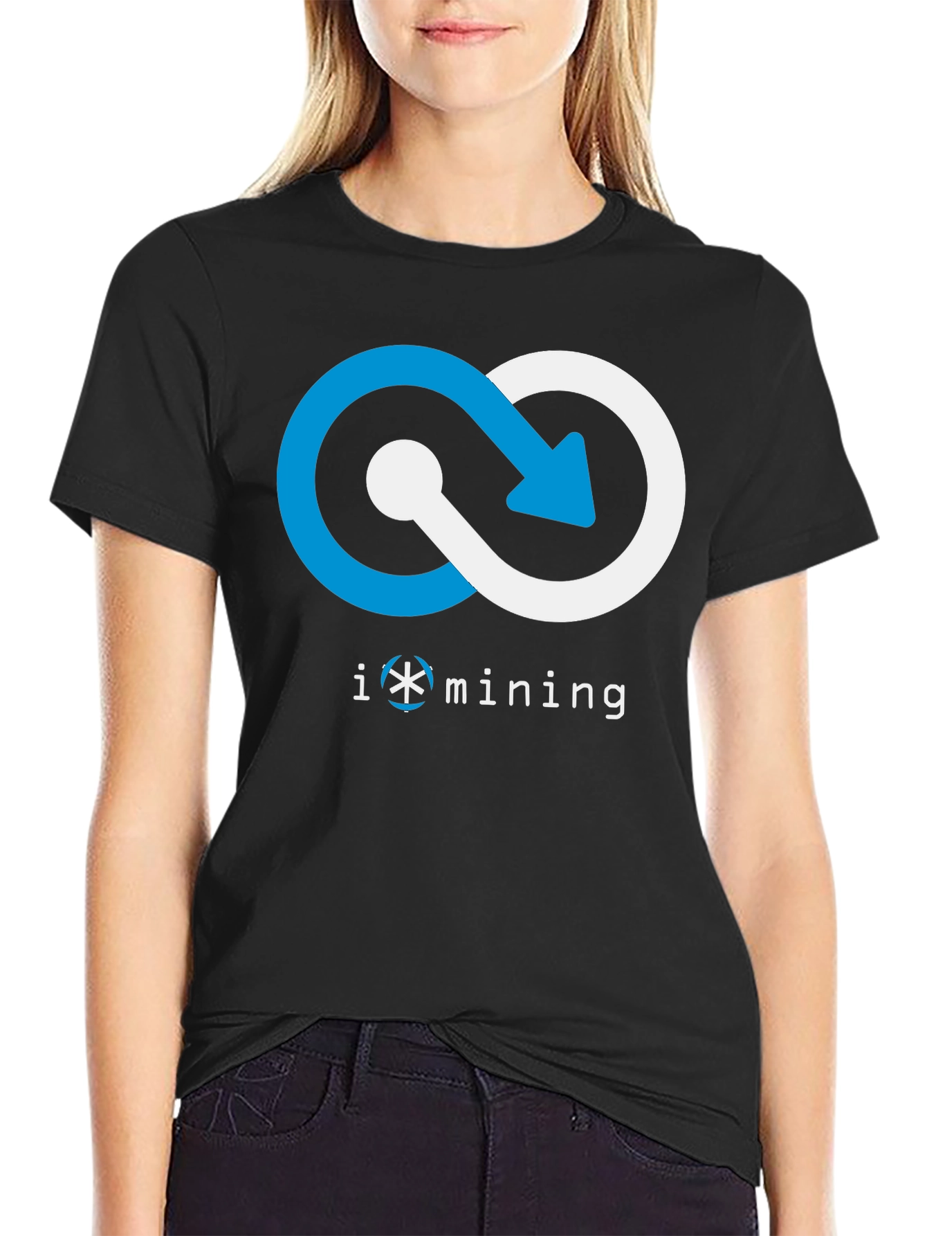 Infinity Mining Black T-Shirt