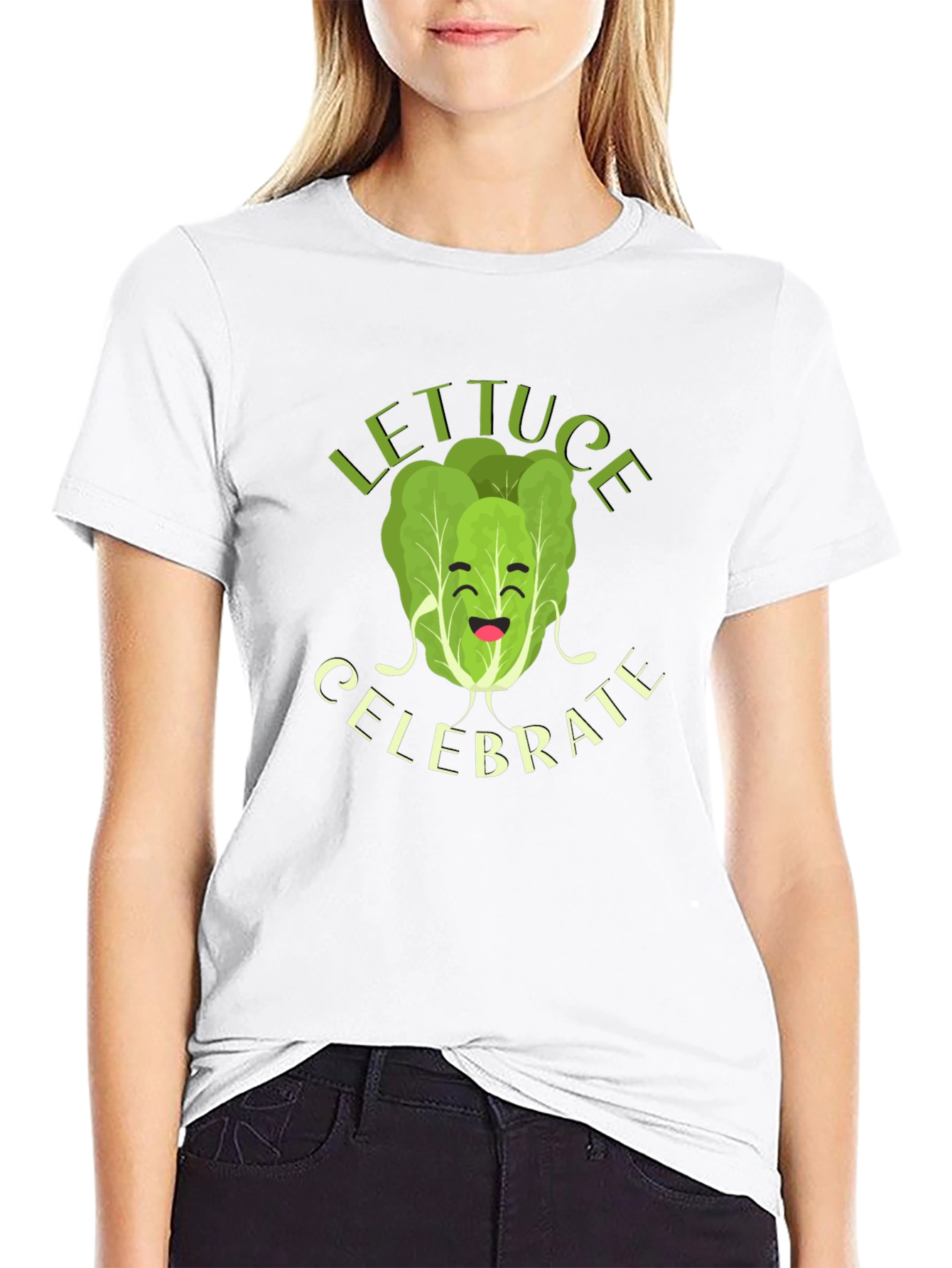 Lettuce Celebrate T-Shirt - Funny Foodie Tee
