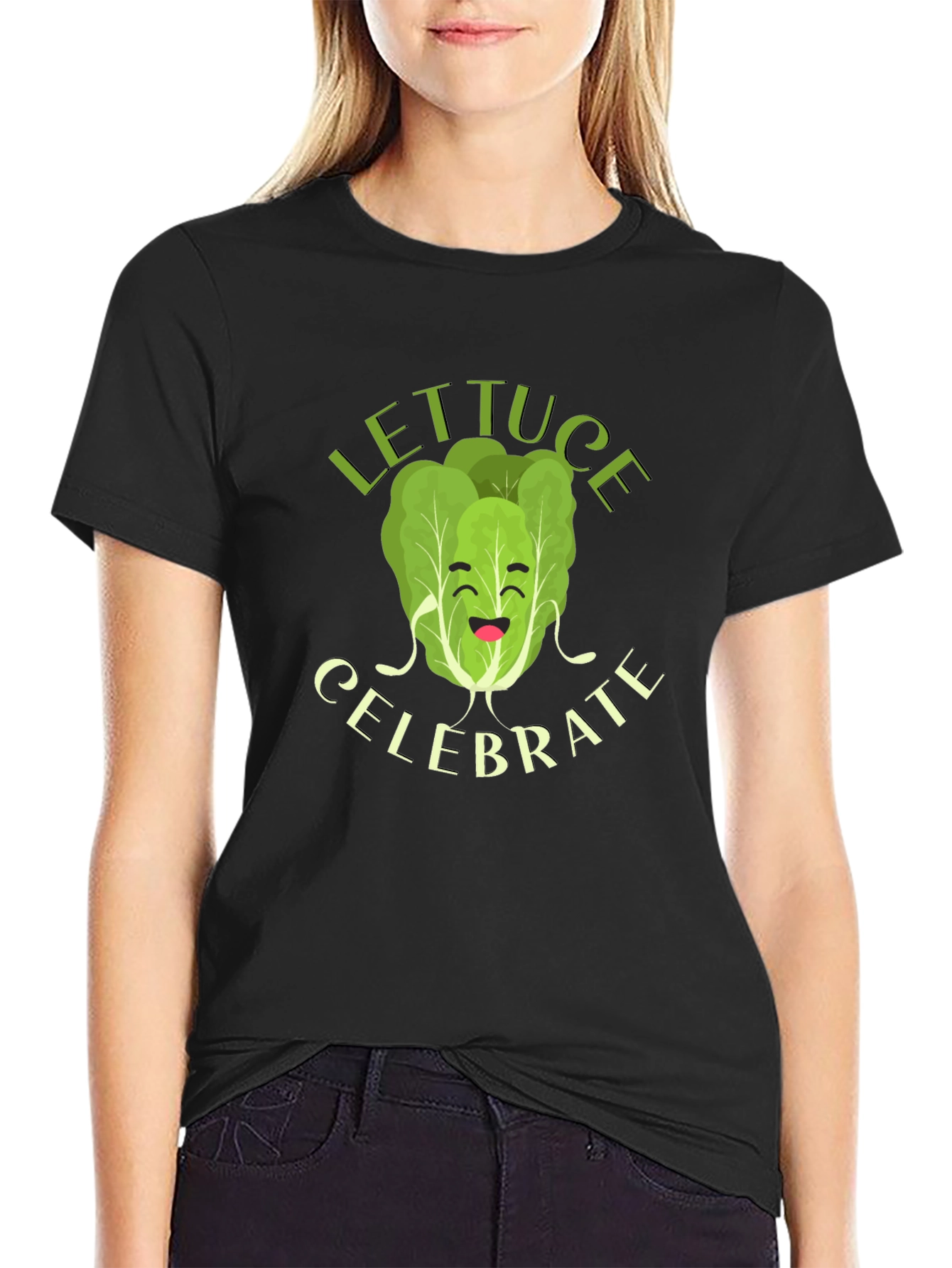 Lettuce Celebrate T-Shirt - Funny Foodie Tee