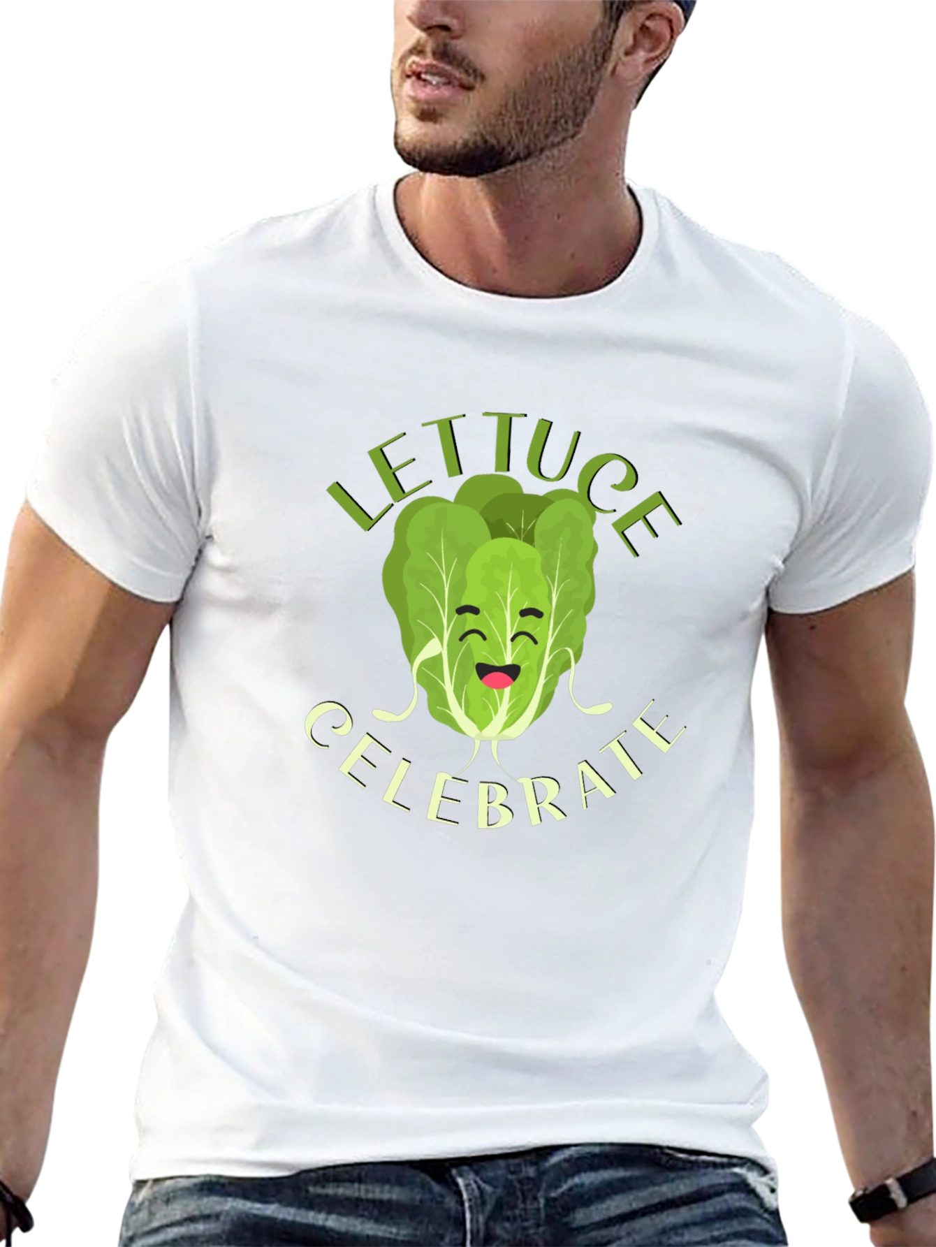 Lettuce Celebrate T-Shirt - Funny Foodie Tee