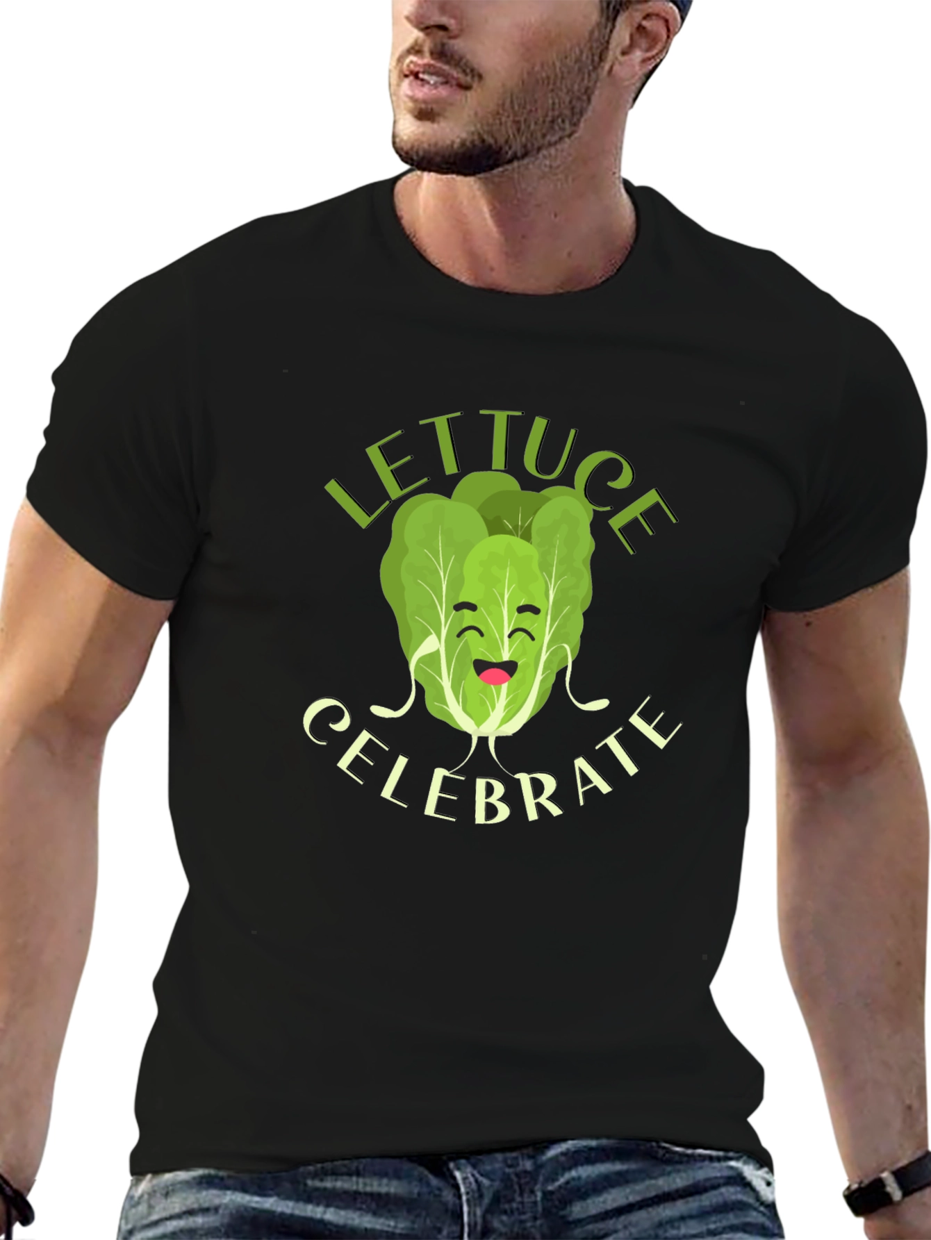 Lettuce Celebrate T-Shirt - Funny Foodie Tee