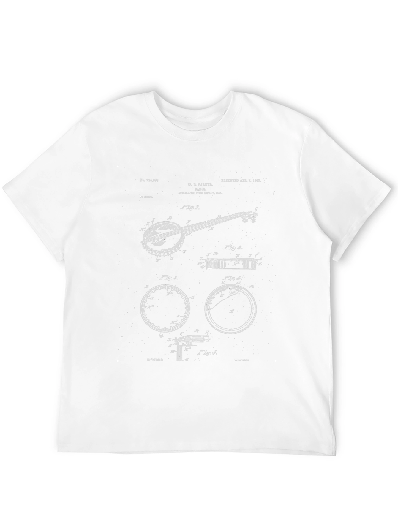 Banjo Blueprint Graphic Tee - Musicians Delight