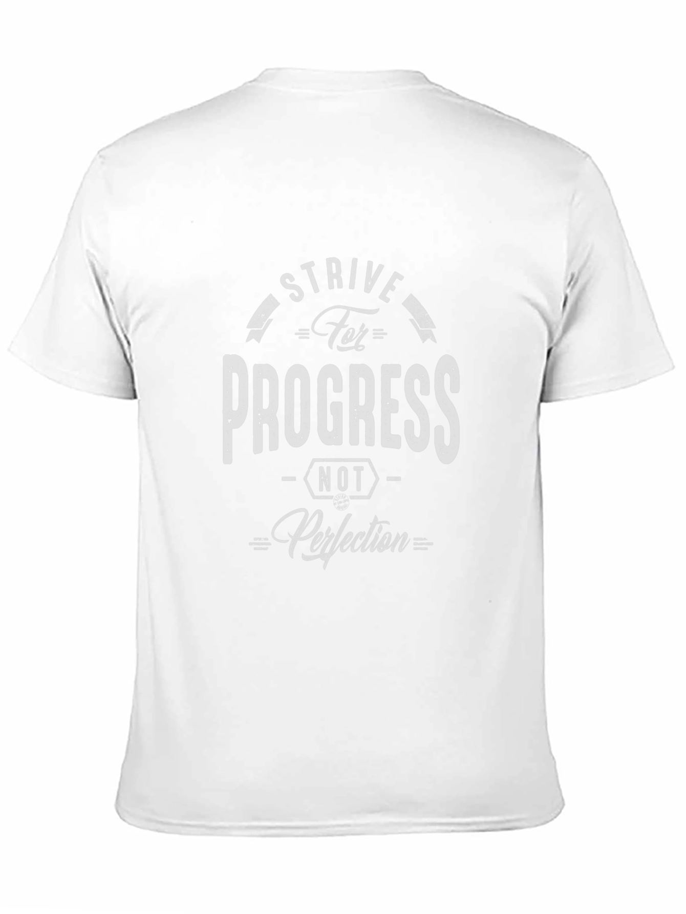 Strive For Progress T-Shirt - Motivational Graphic Tee