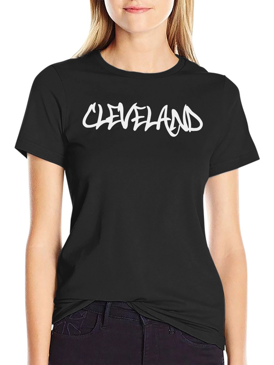 Cleveland Tee - Black Graphic T-Shirt
