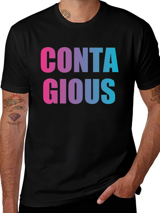Contagious Graphic Tee - Stylish Trendy T-Shirt