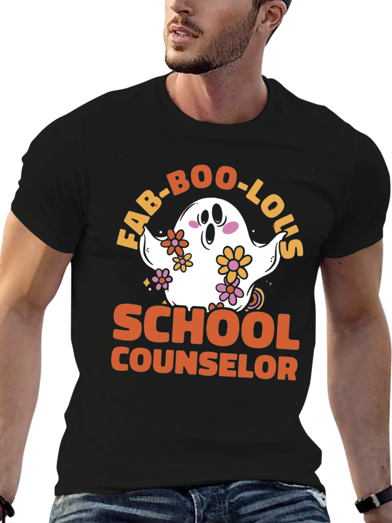 Fab-Boo-Lous School Counselor Halloween Tee