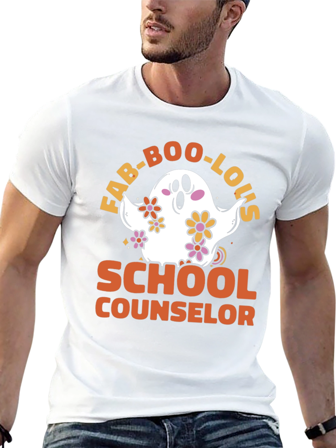 Fab-Boo-Lous School Counselor Halloween Tee