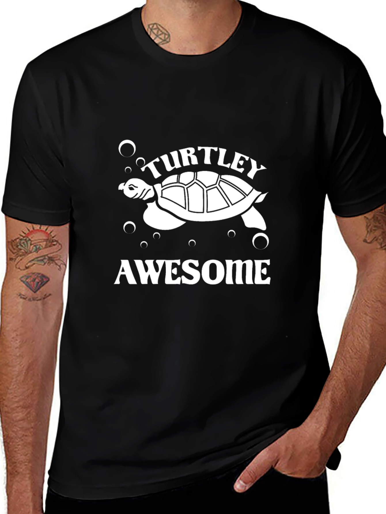 Turtle T-Shirt - Turtlely Awesome Graphic Tee