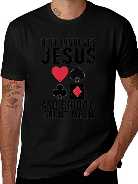 Jesus and Bridge Count Me In T-Shirt