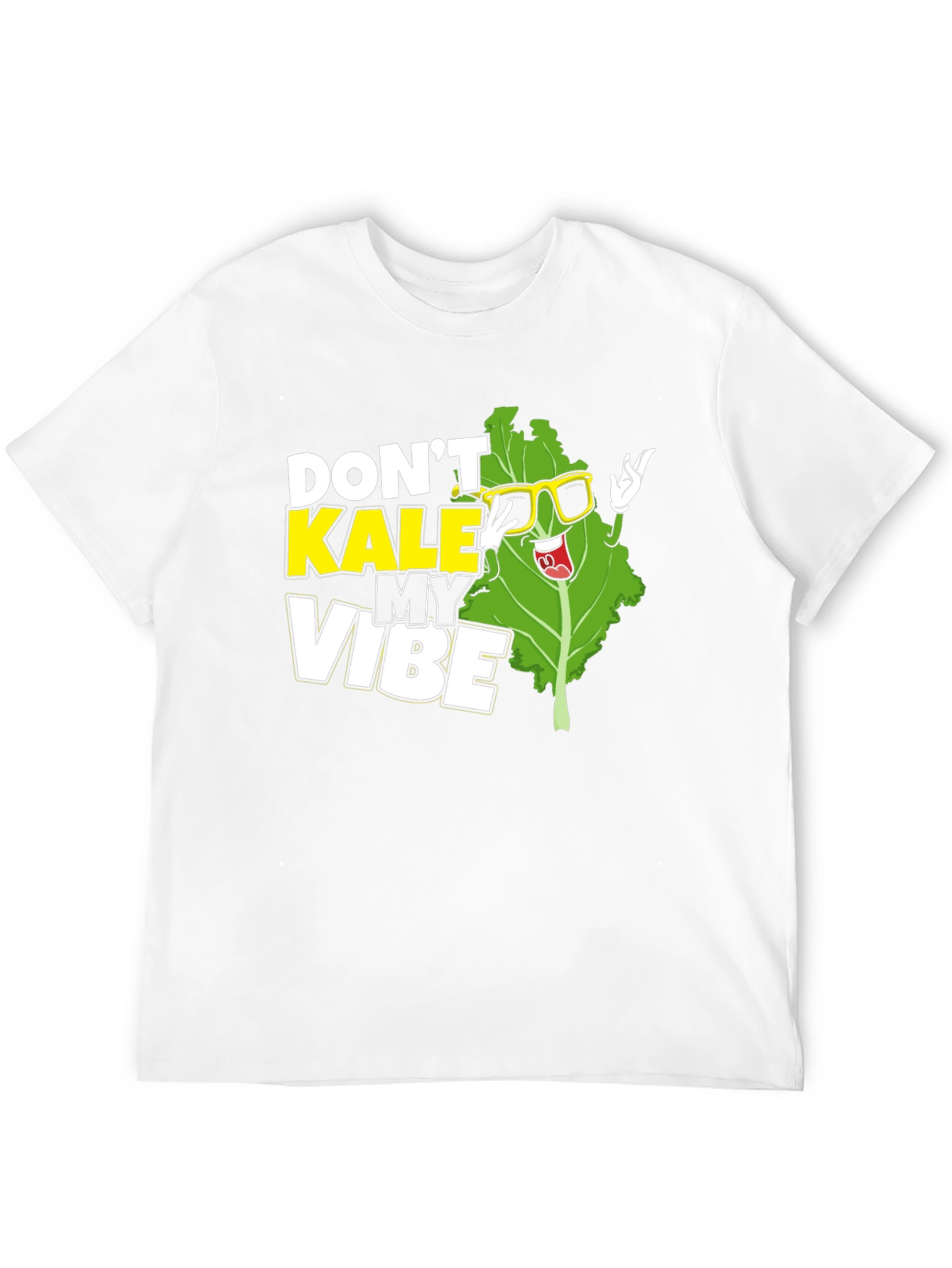 Dont Kale My Vibe Black Graphic T-Shirt
