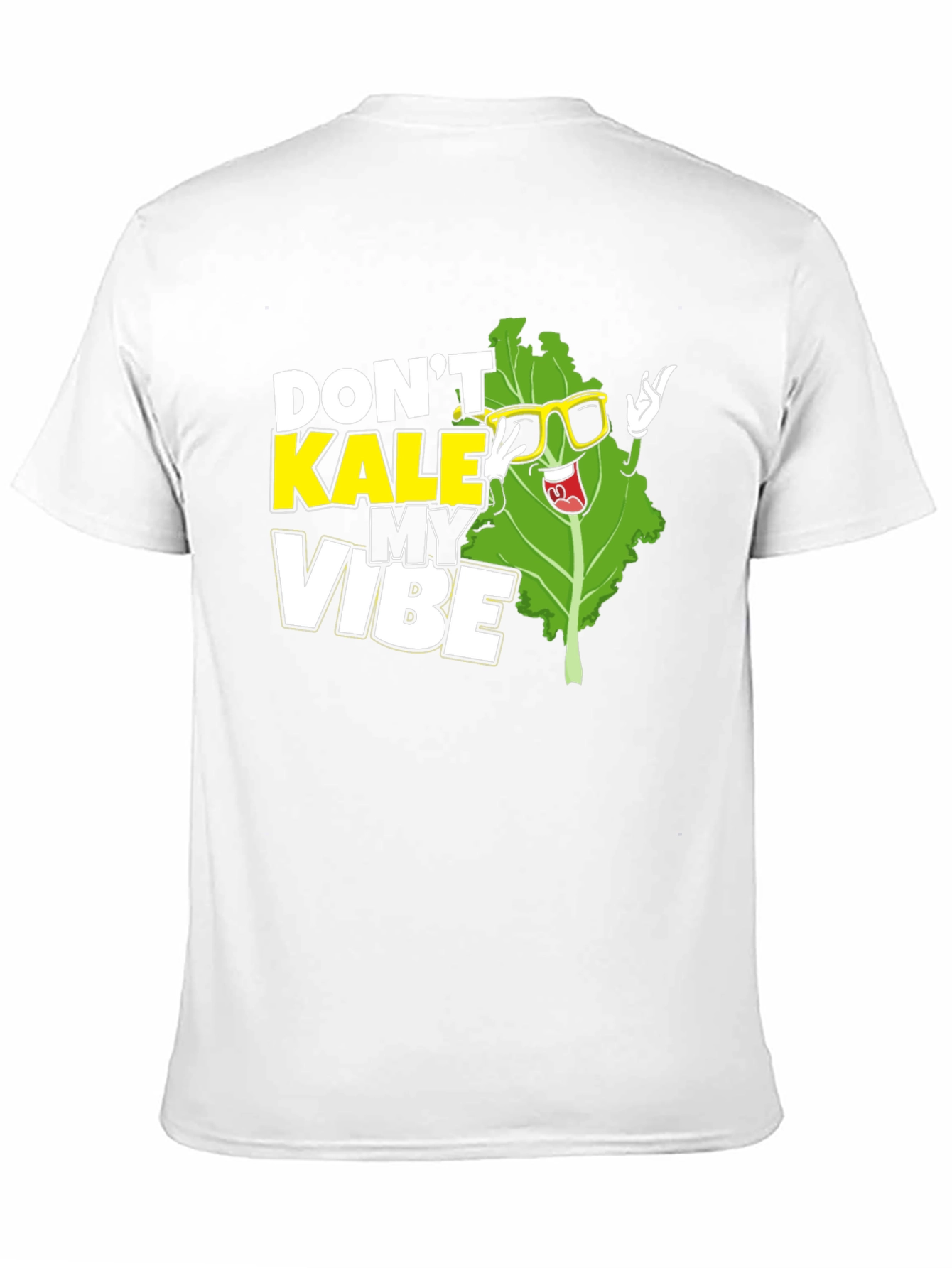Dont Kale My Vibe Black Graphic T-Shirt