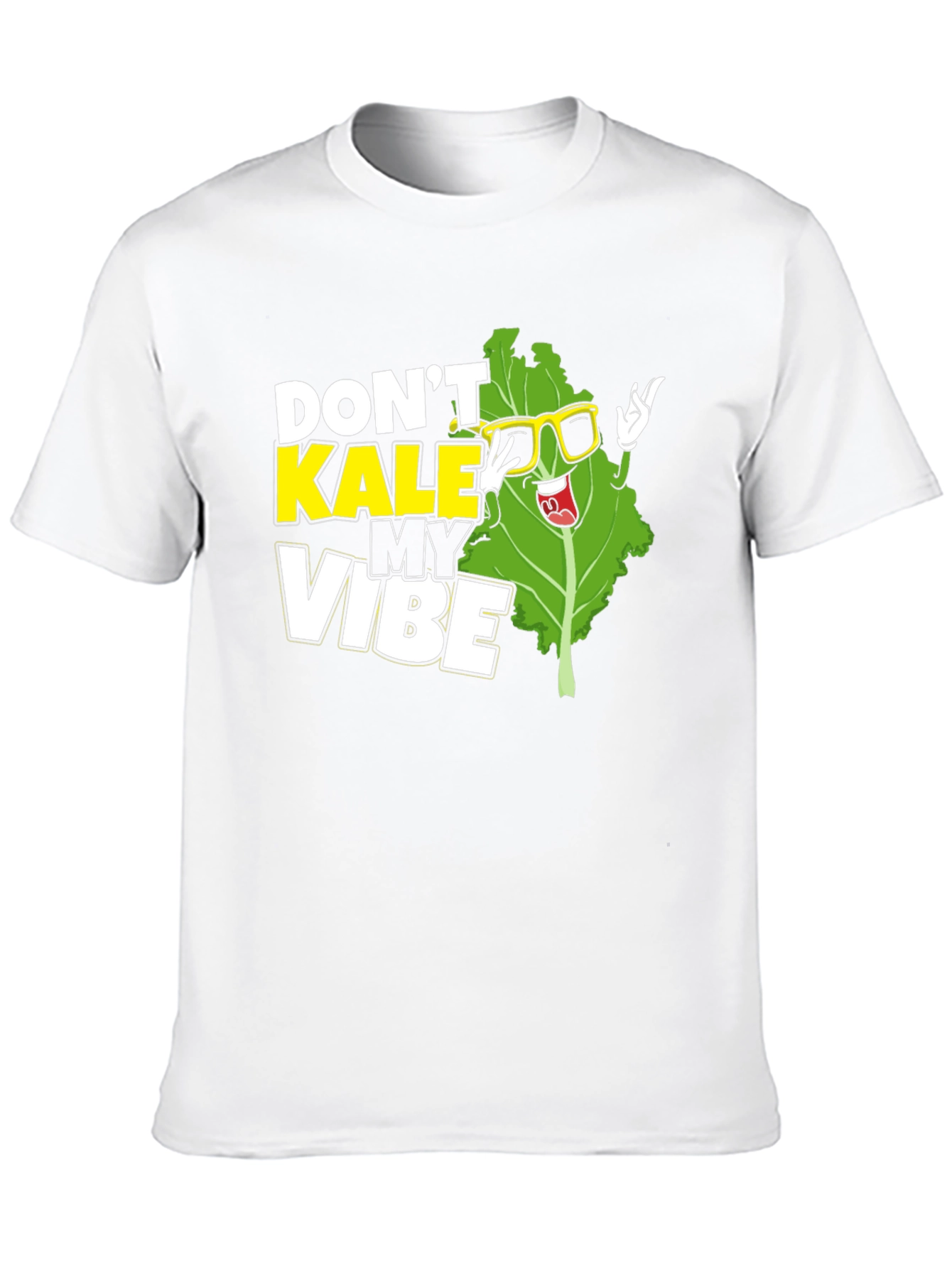 Dont Kale My Vibe Black Graphic T-Shirt