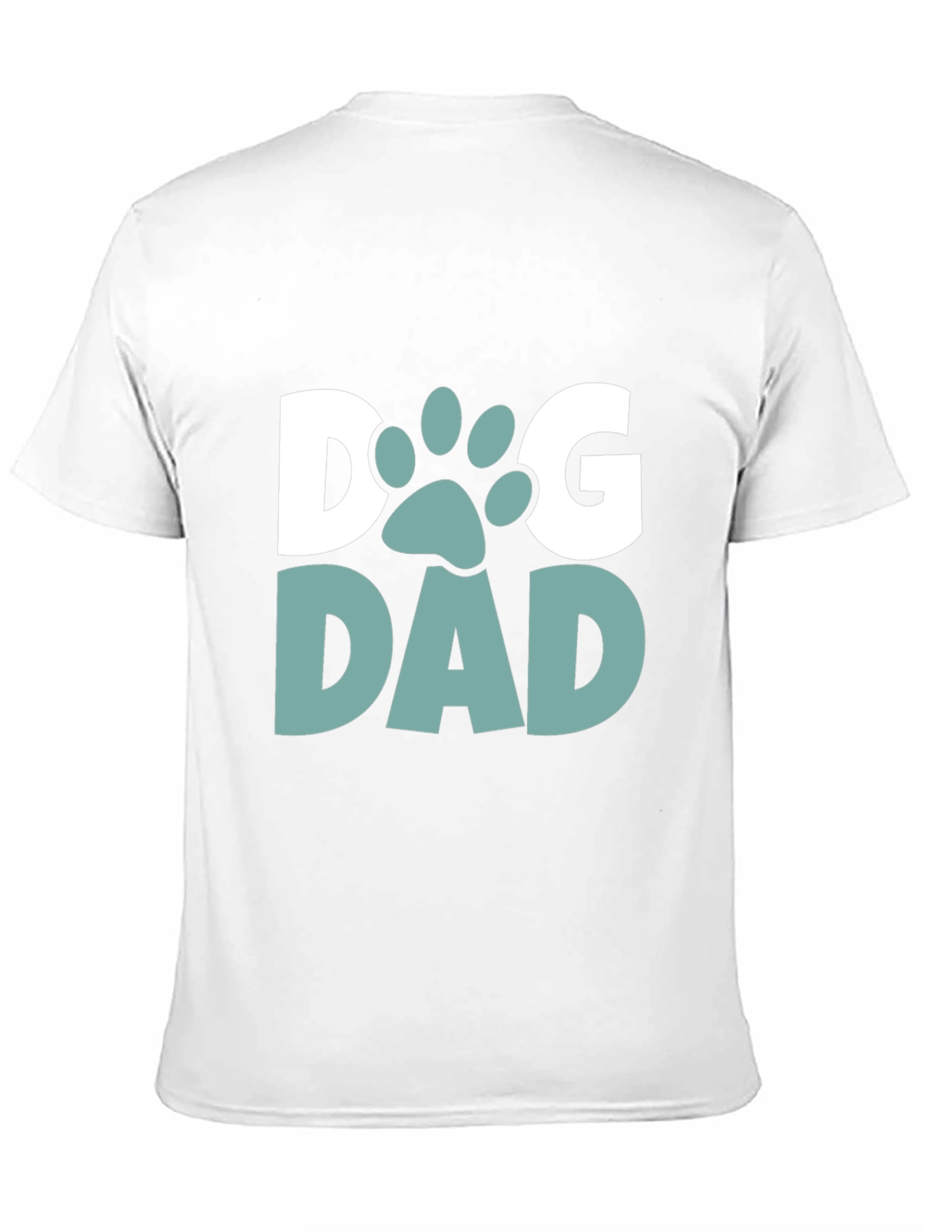 Dog Dad T-Shirt - Black Cotton Blend Tee