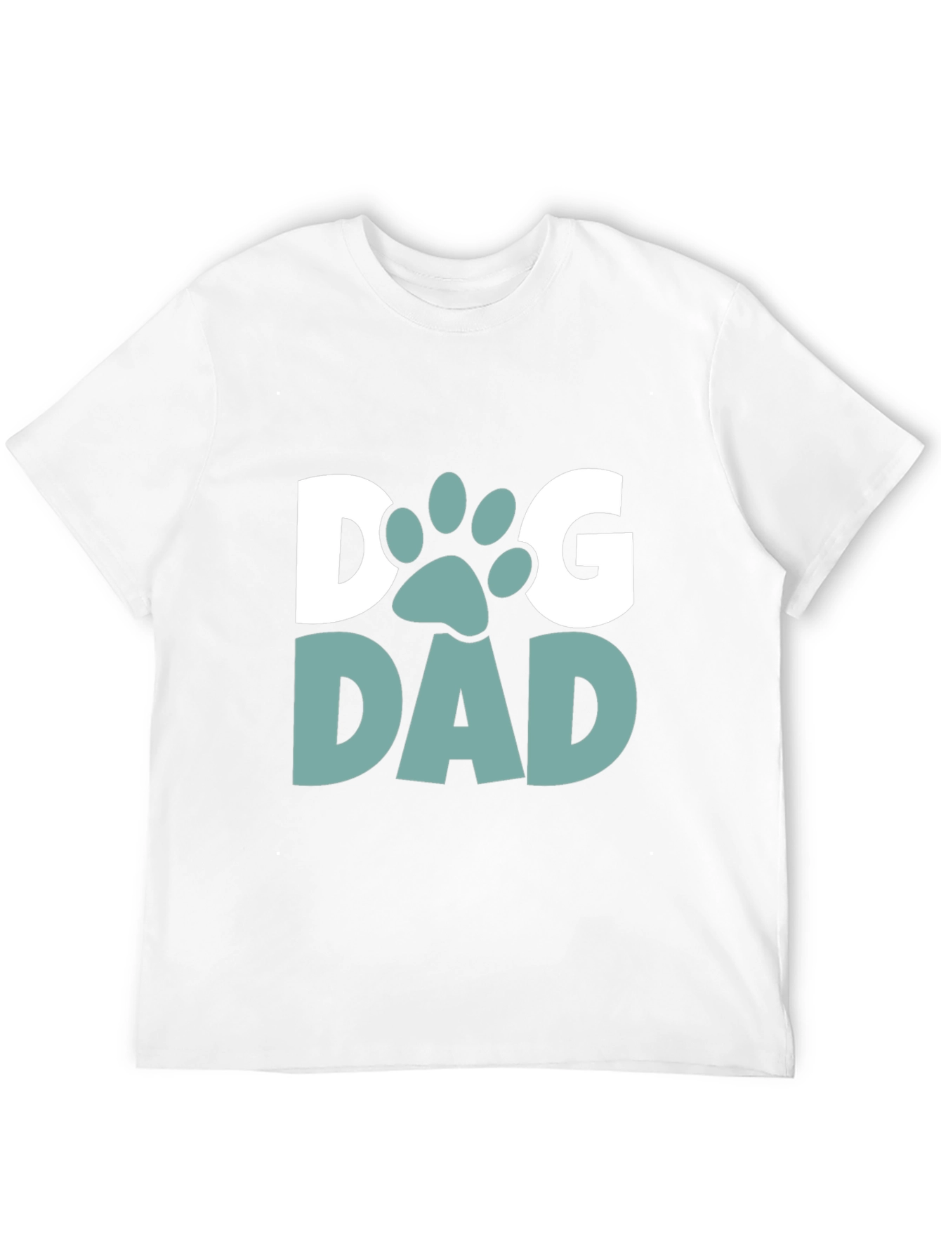 Dog Dad T-Shirt - Black Cotton Blend Tee