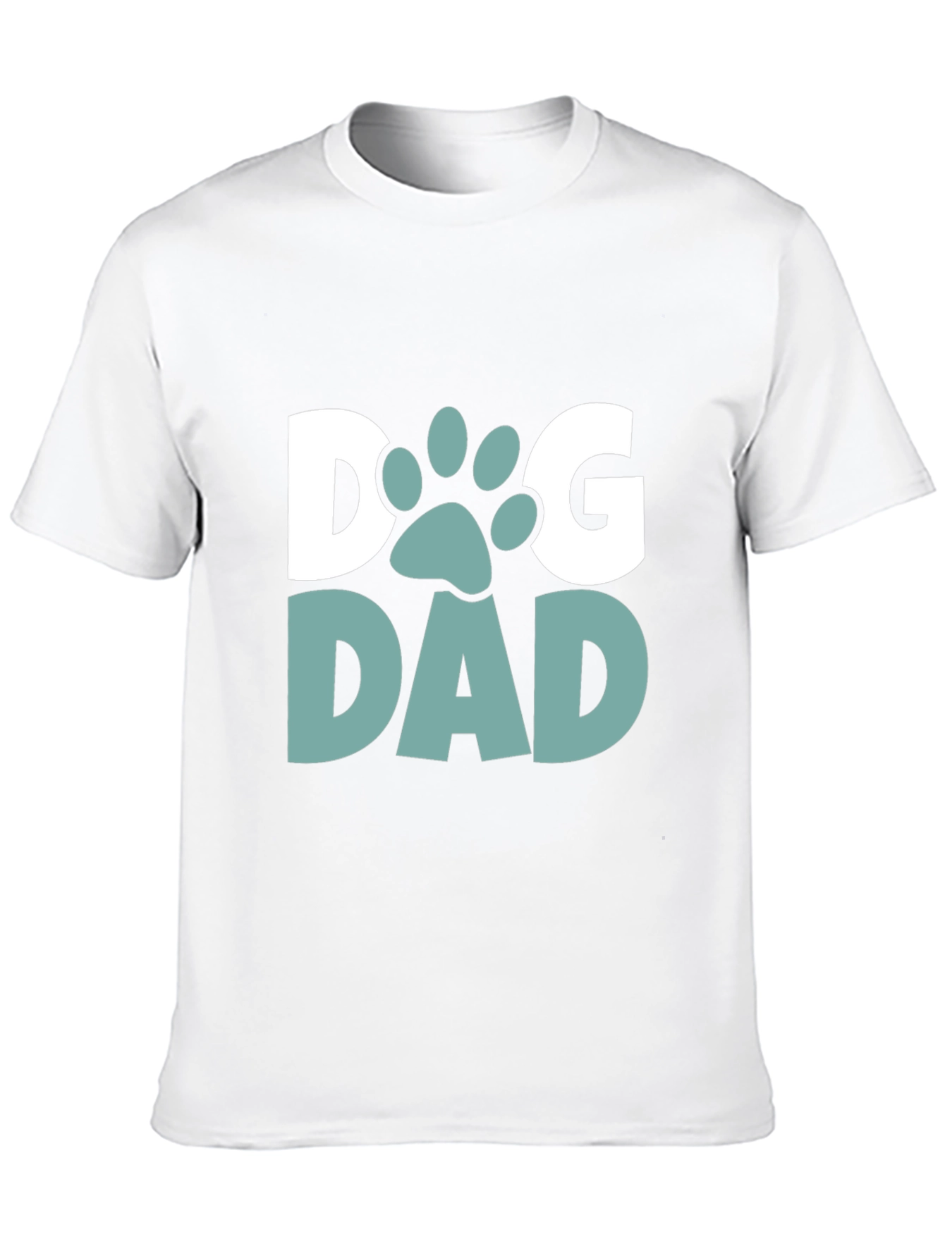 Dog Dad T-Shirt - Black Cotton Blend Tee
