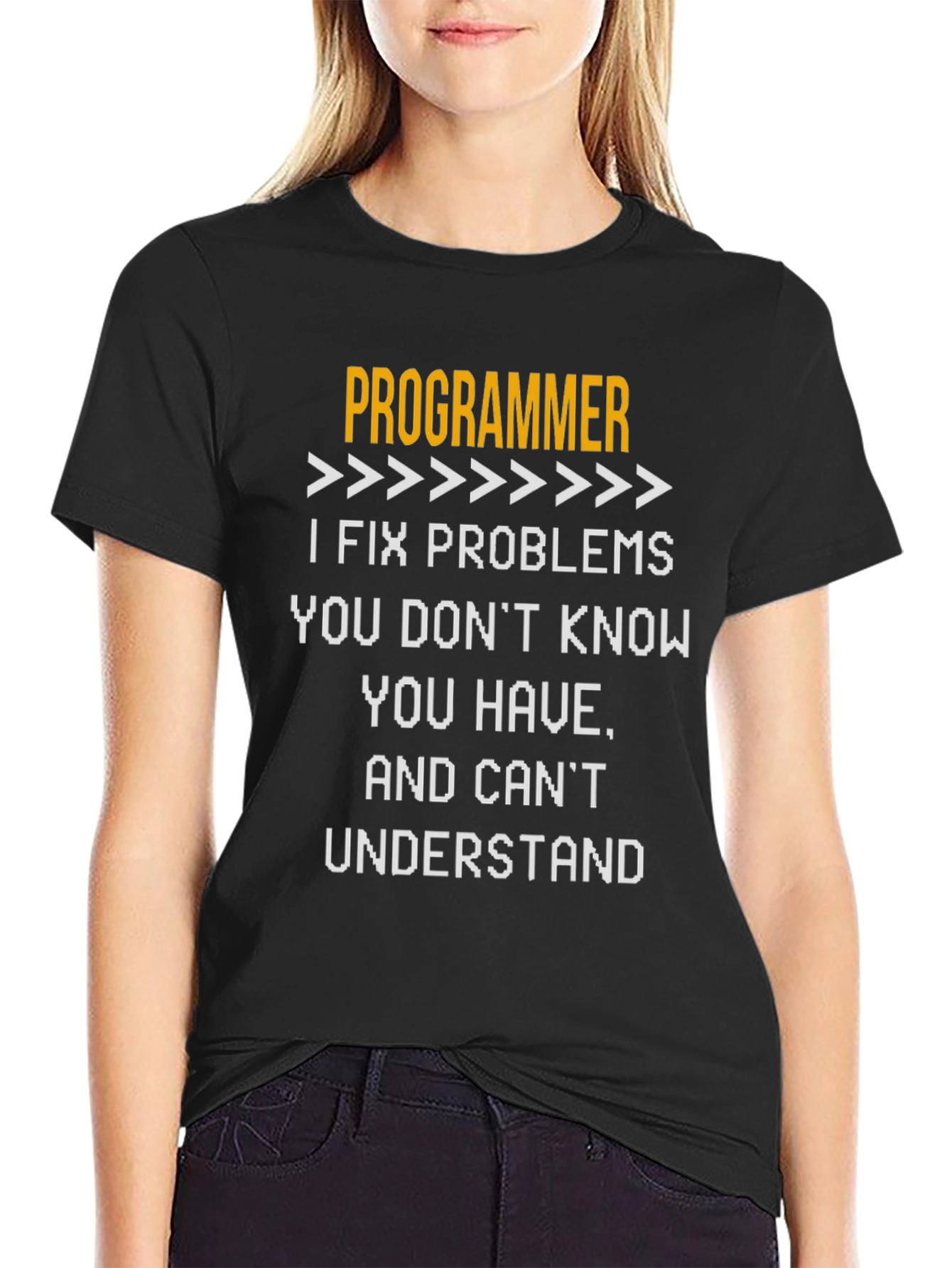 Programmer Problem Solver Funny T-Shirt