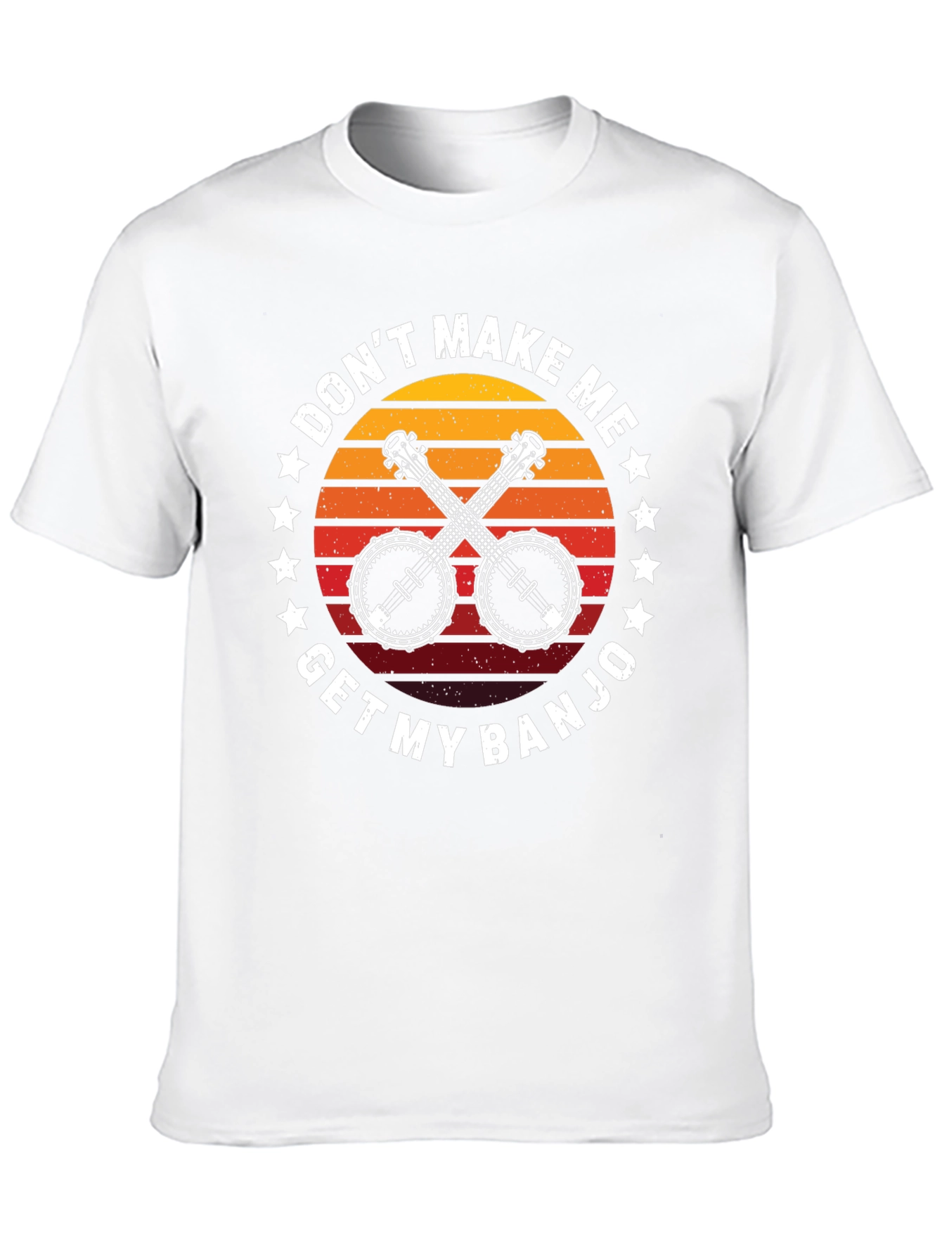 Dont Make Me Get My Banjo Black T-Shirt