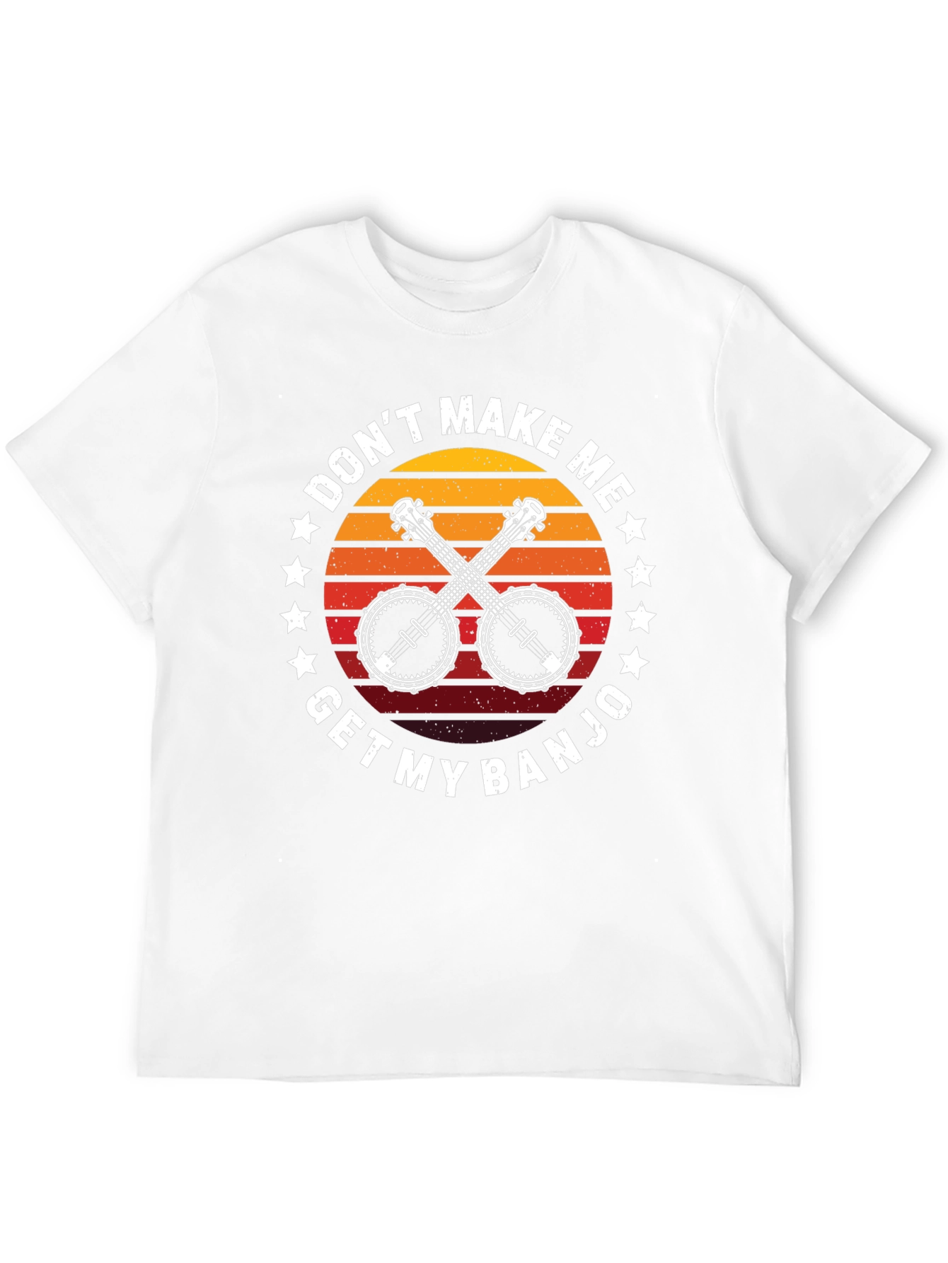 Dont Make Me Get My Banjo Black T-Shirt