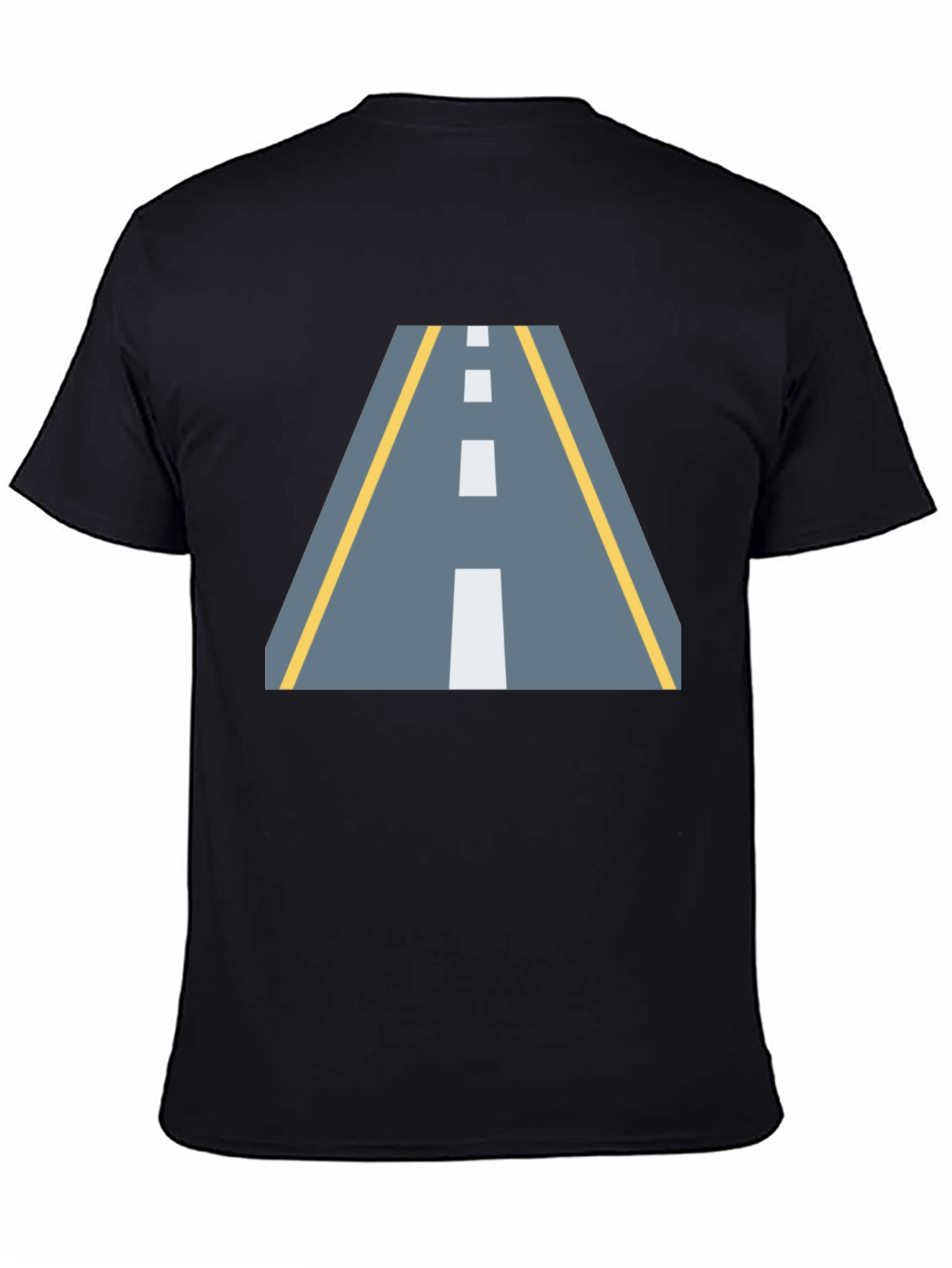 Road Graphic Black T-Shirt