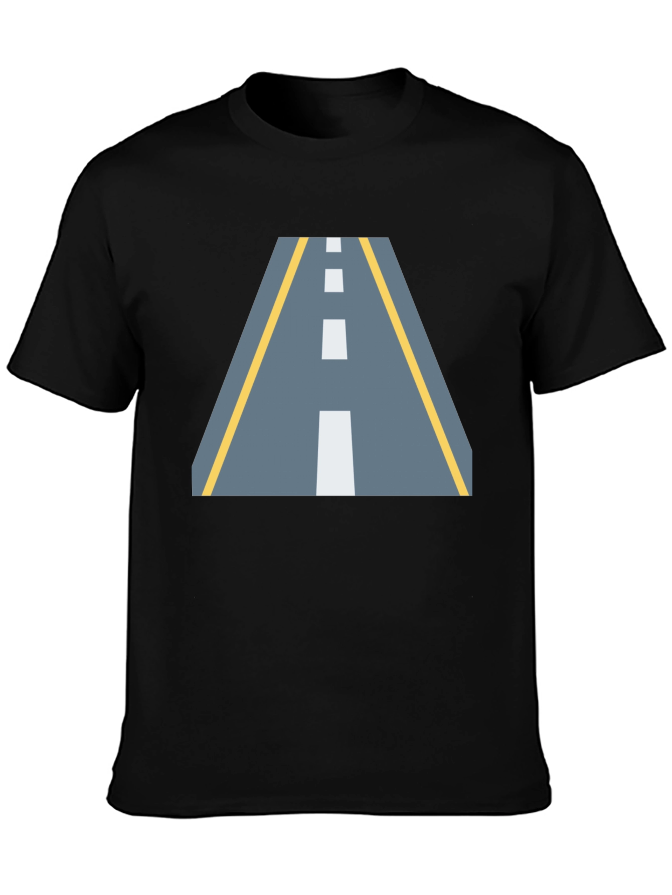 Road Graphic Black T-Shirt