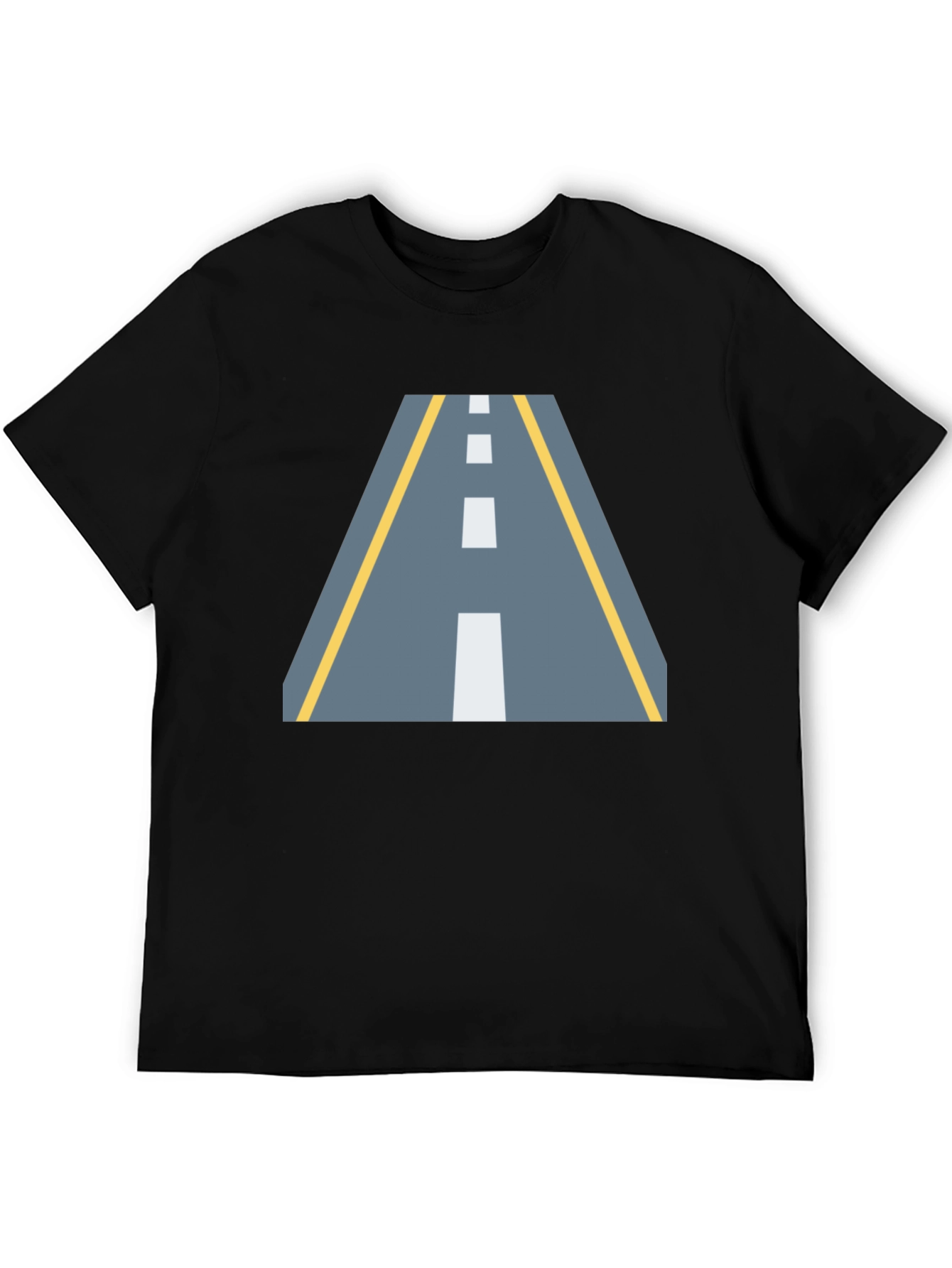 Road Graphic Black T-Shirt